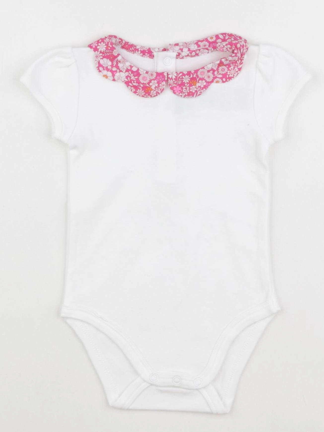 Jacadi - body liberty blanc - 12 mois