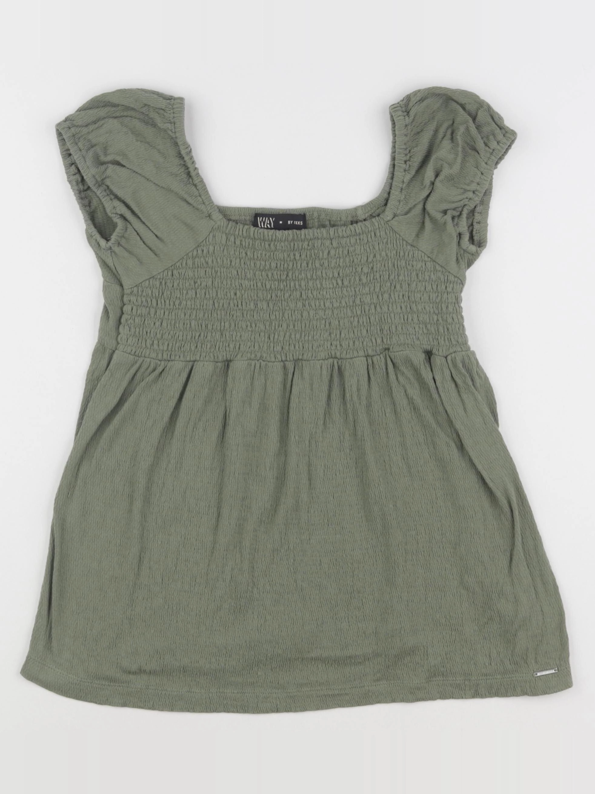 IKKS - tee-shirt vert - 10 ans