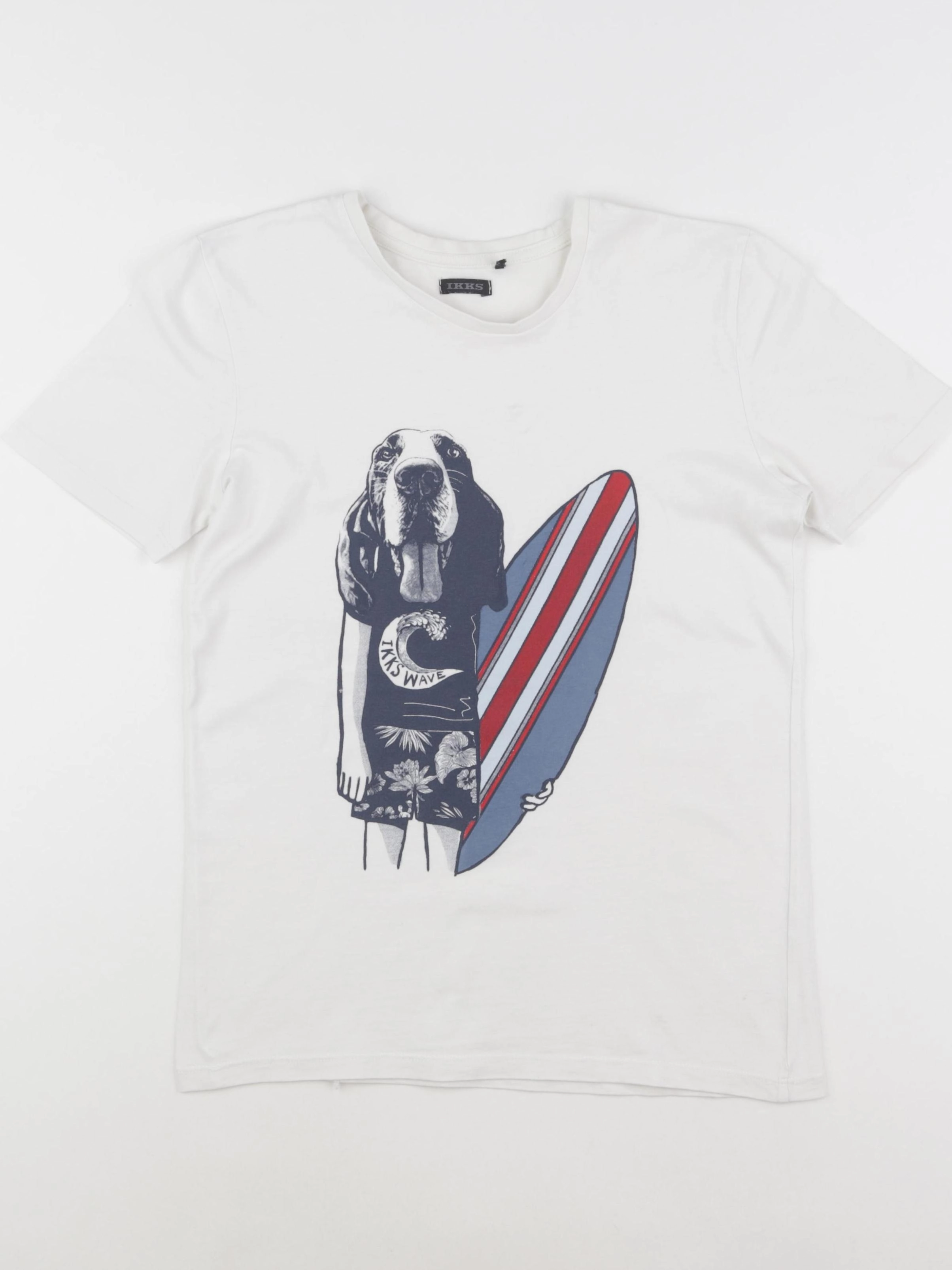 IKKS - tee-shirt blanc - 12 ans