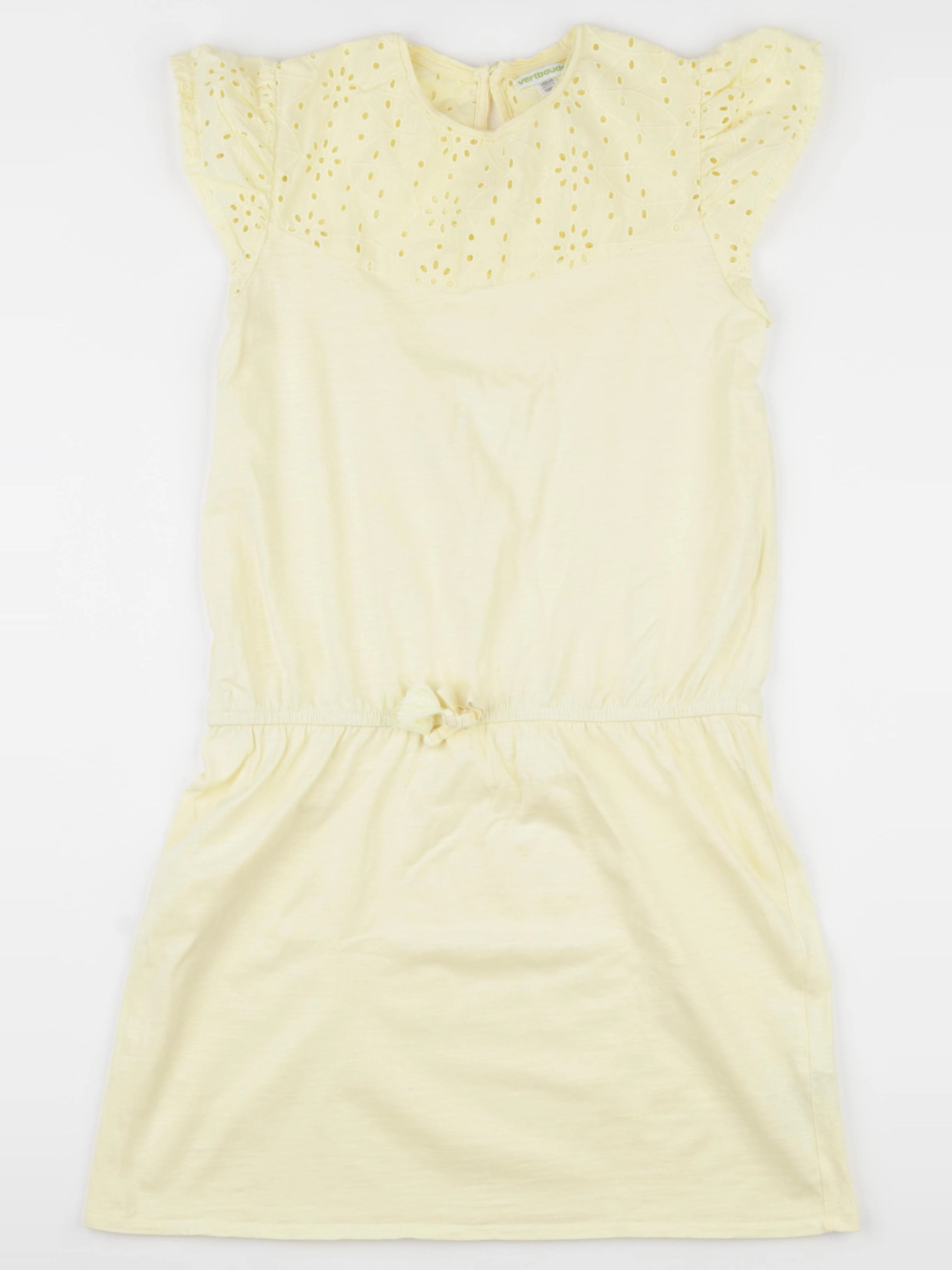 Vertbaudet - robe jaune - 12 ans