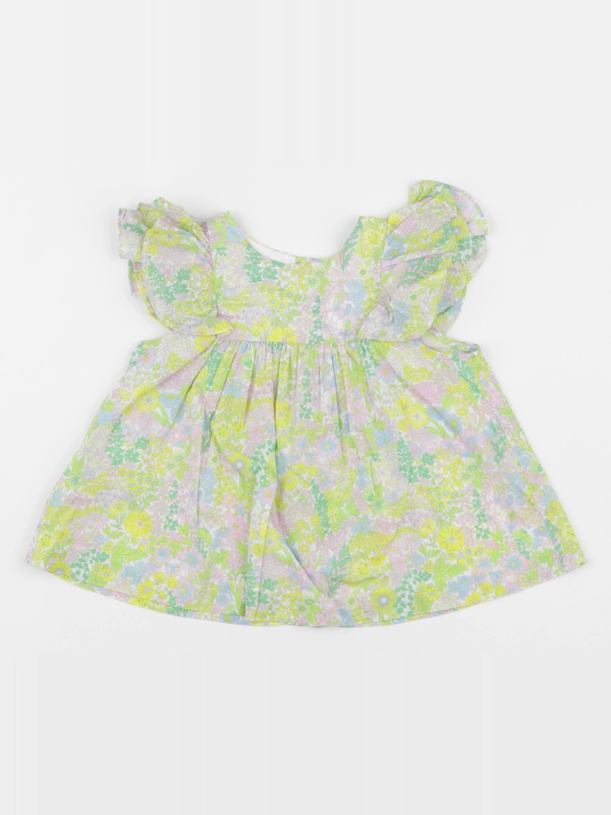 Jacadi - blouse liberty multicolore - 18 mois