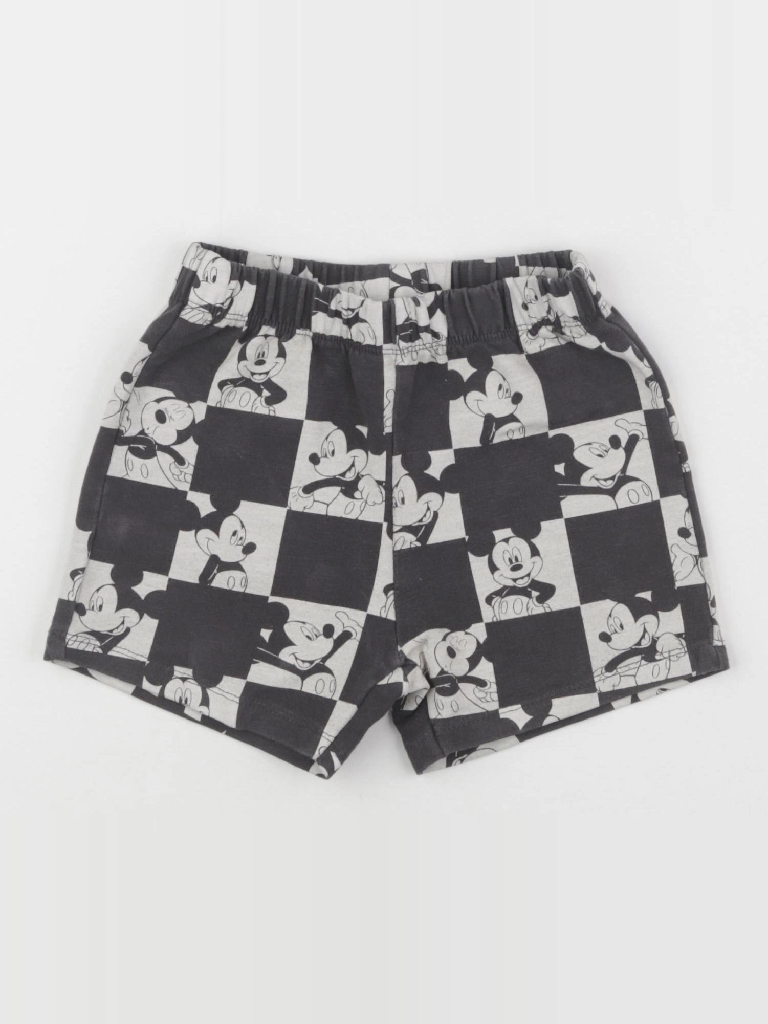 Zara - short blanc, noir - 3/4 ans