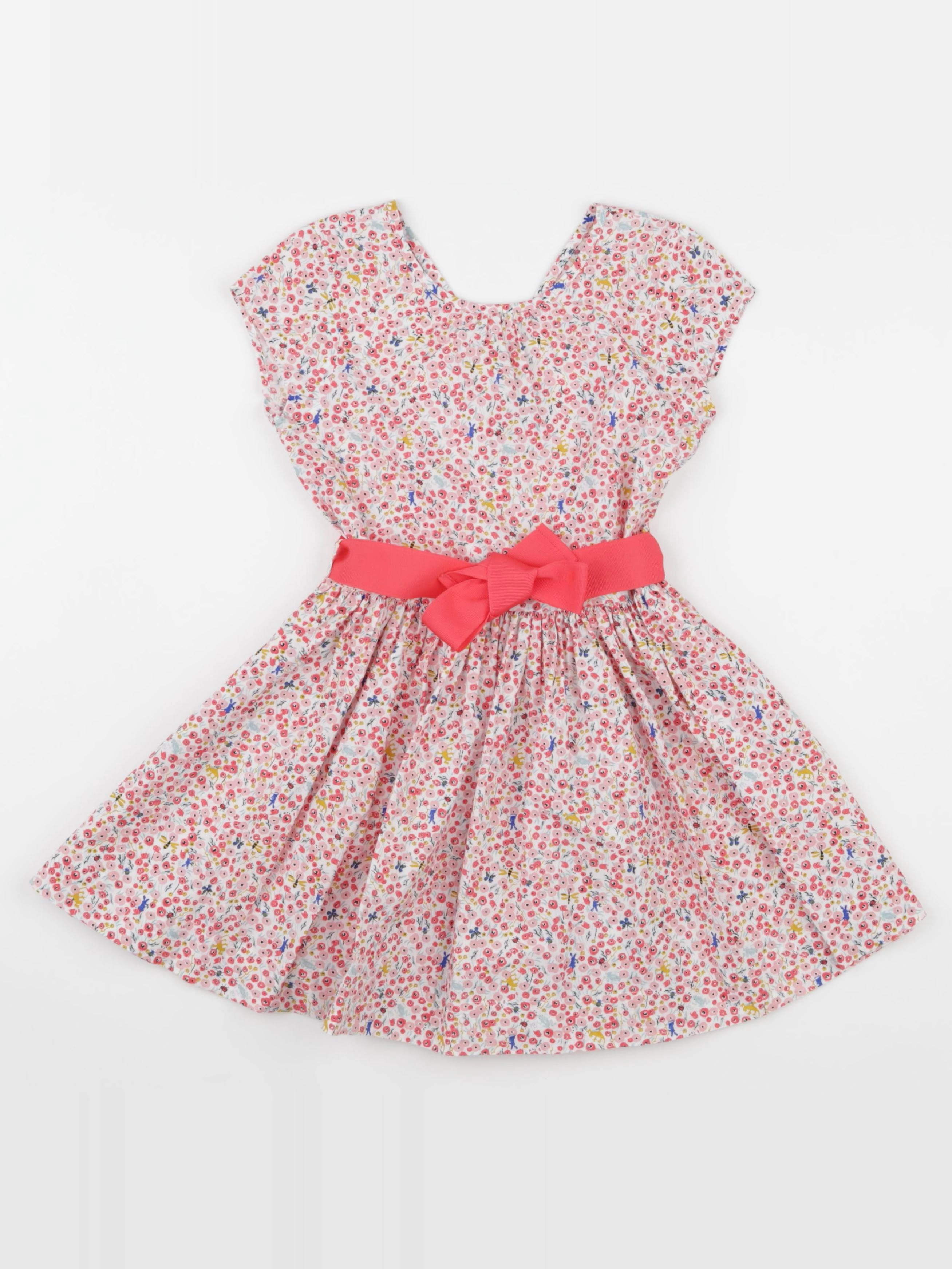 Petit Bateau - robe multicolore - 5 ans