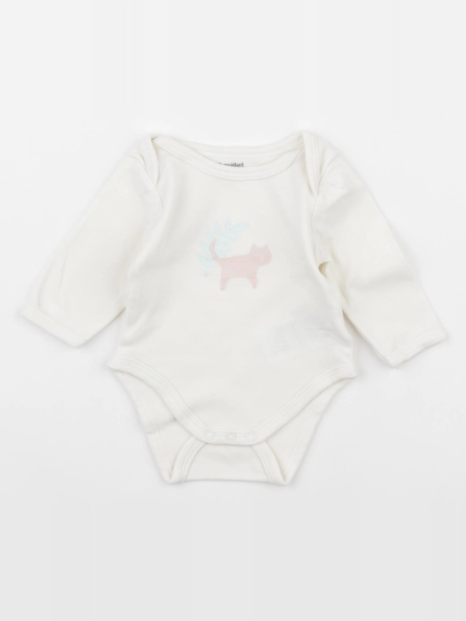 Vertbaudet - body blanc - 1 mois