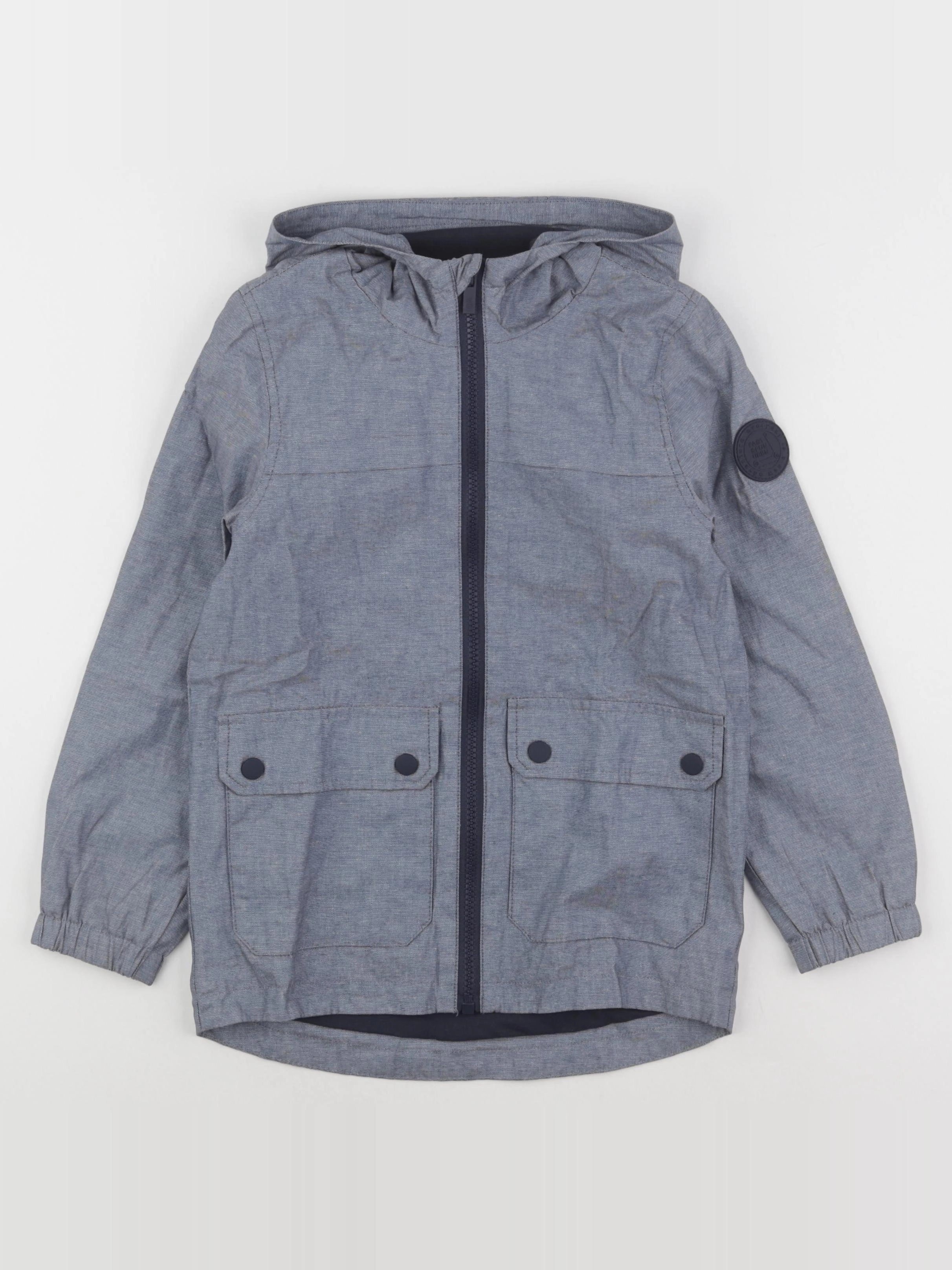 Vertbaudet - coupe-vent bleu - 6 ans