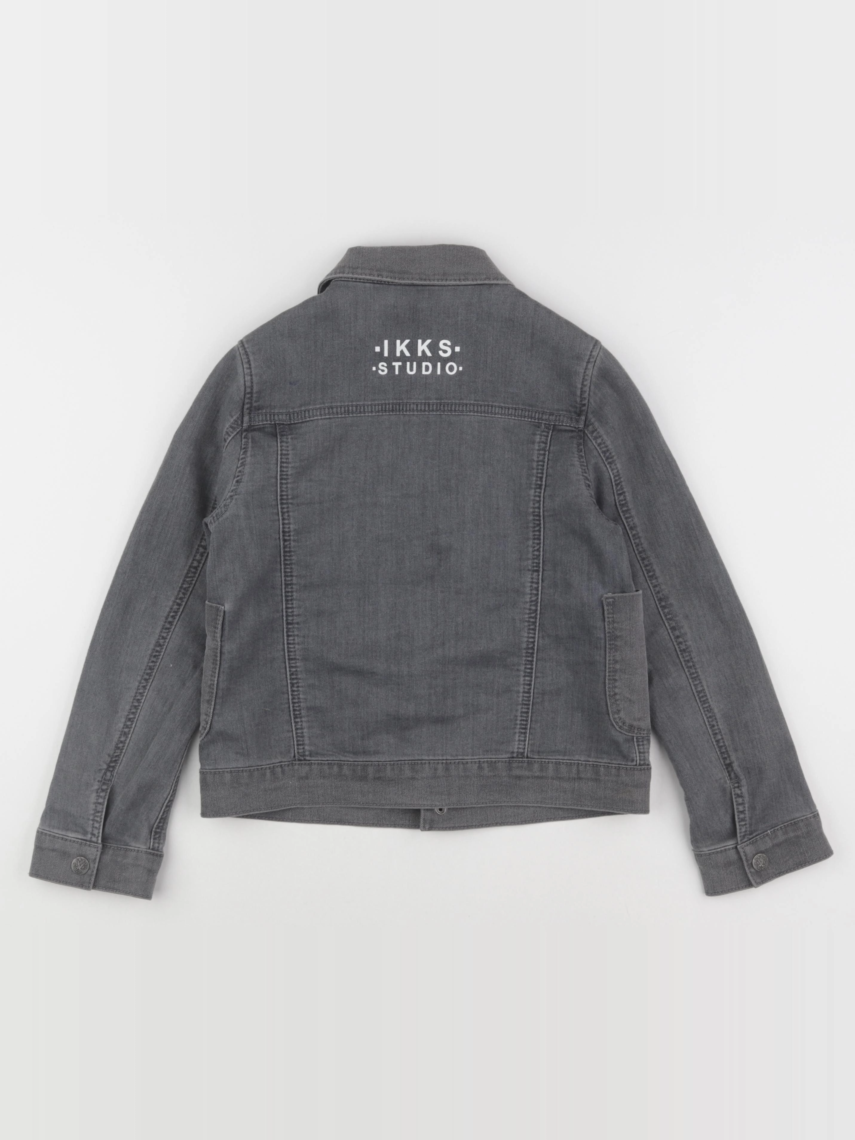 IKKS - veste gris - 8 ans