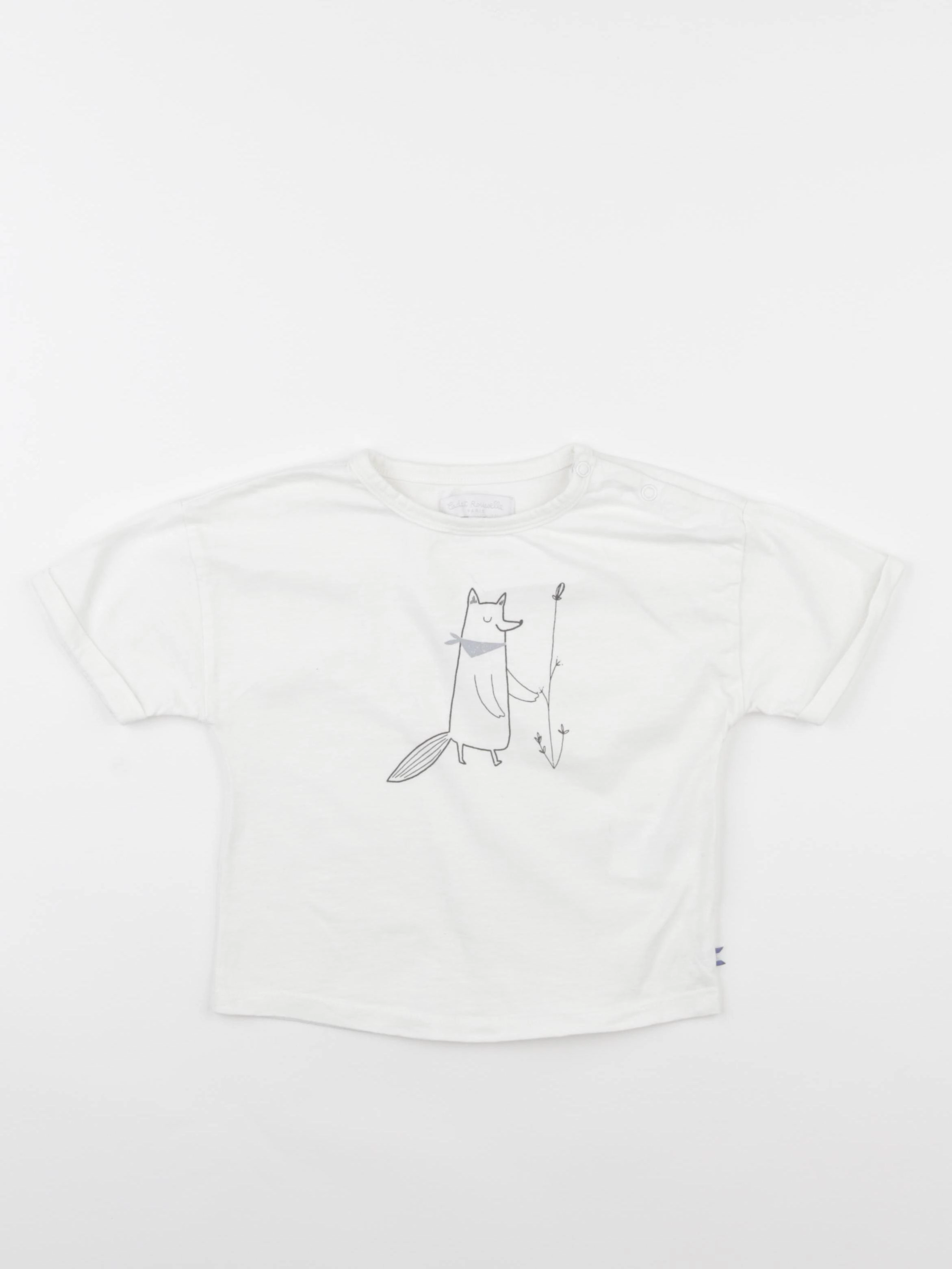 Cadet Rousselle - tee-shirt blanc - 24 mois