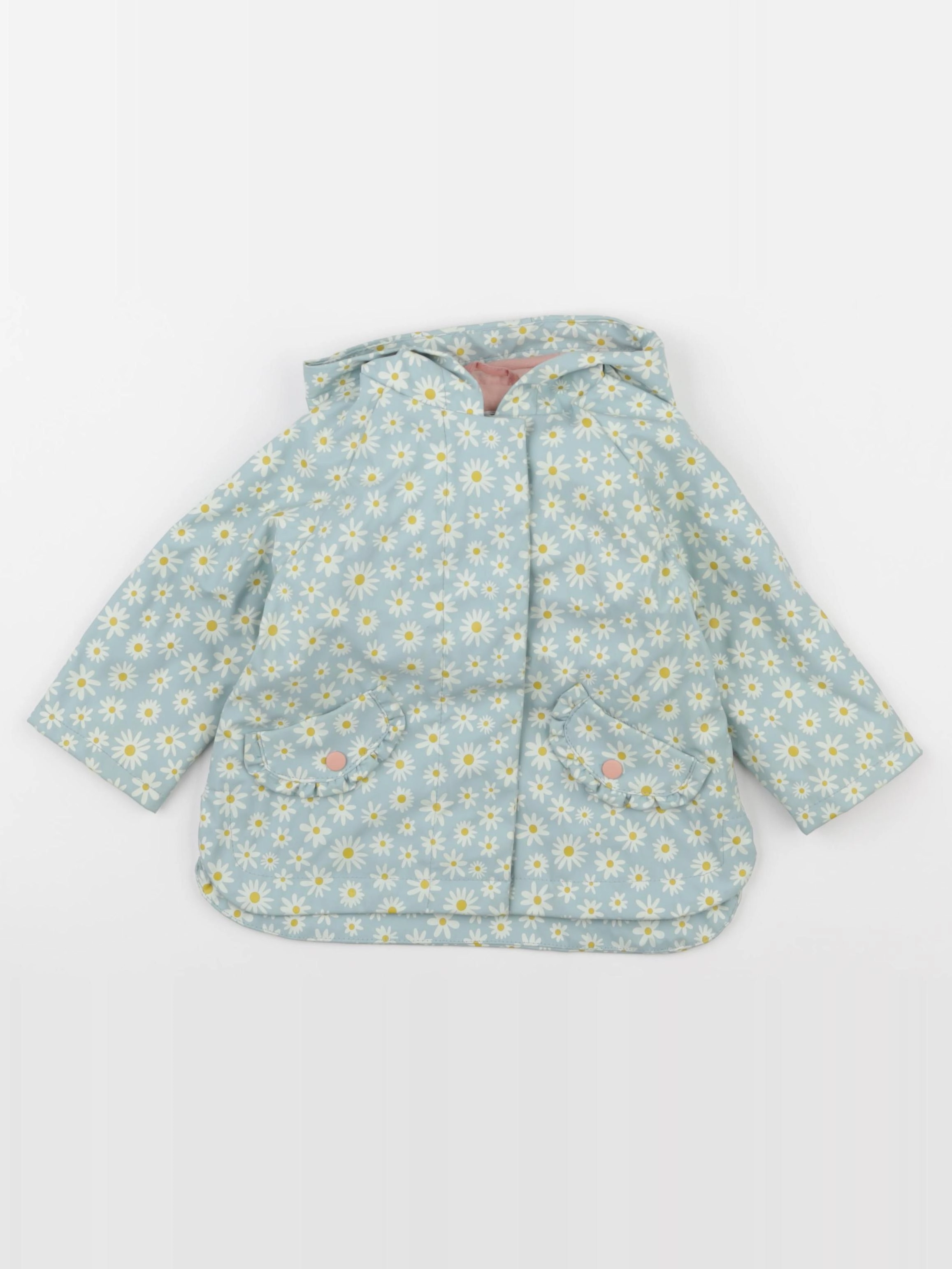 Vertbaudet - imperméable vert - 12 mois