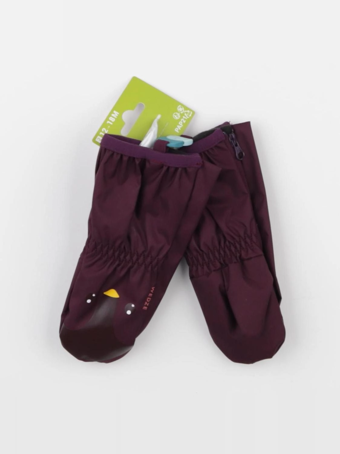 Decathlon ski - moufles de ski rose - 12/18 mois