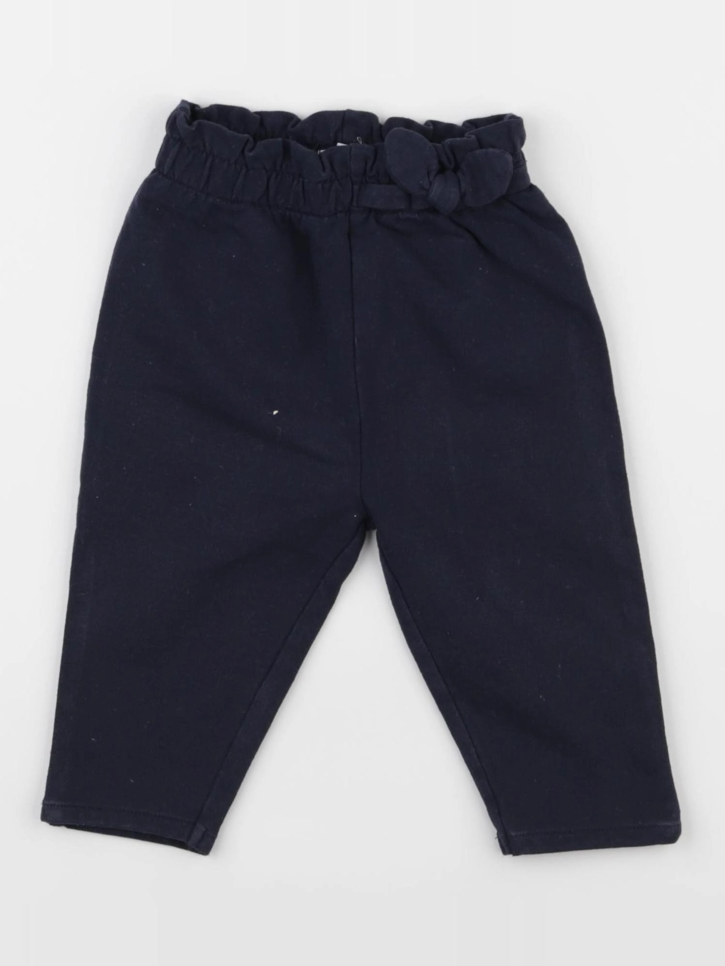 Vertbaudet - pantalon bleu - 9 mois