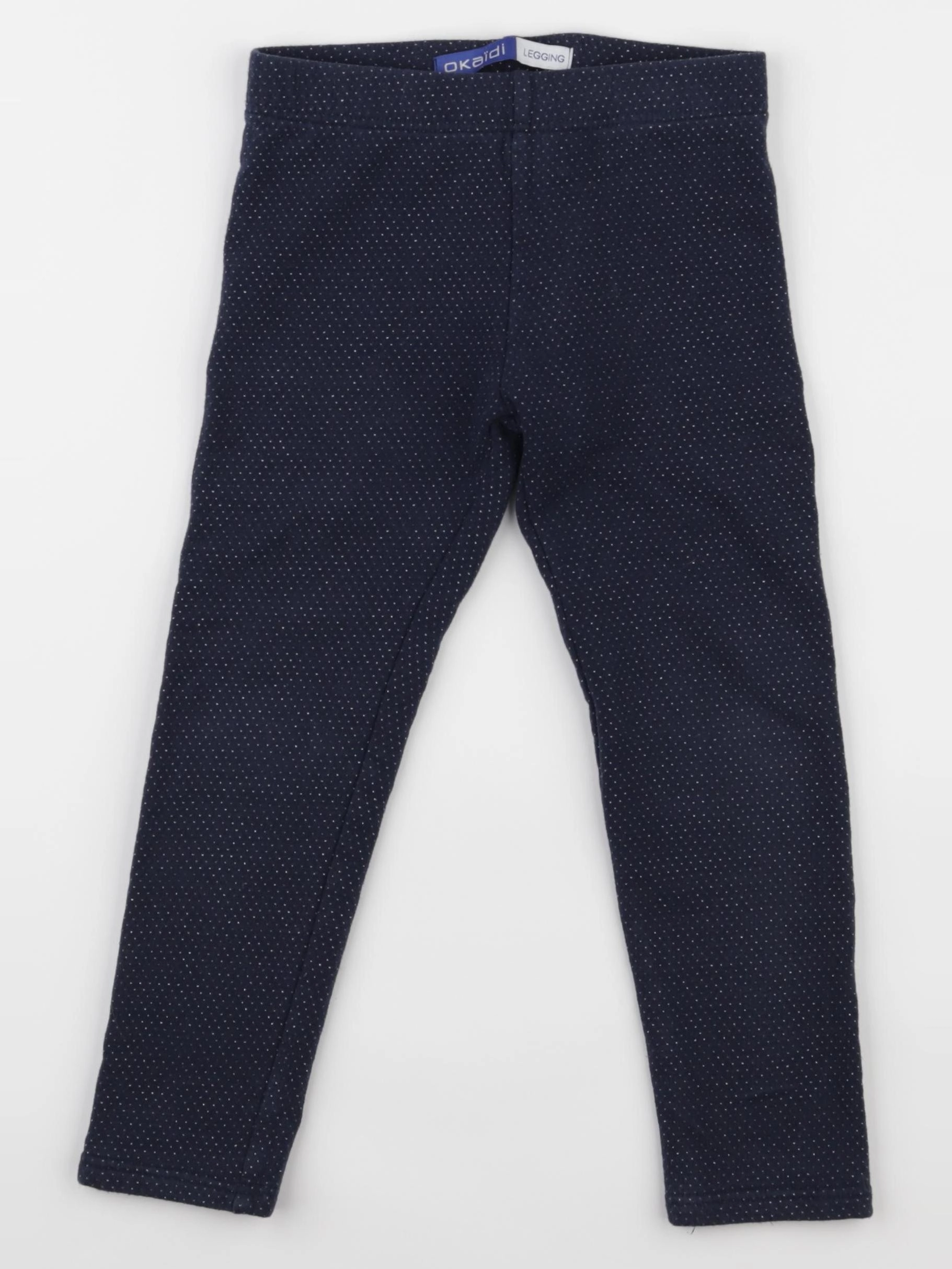 Okaidi - legging doublé bleu - 5 ans