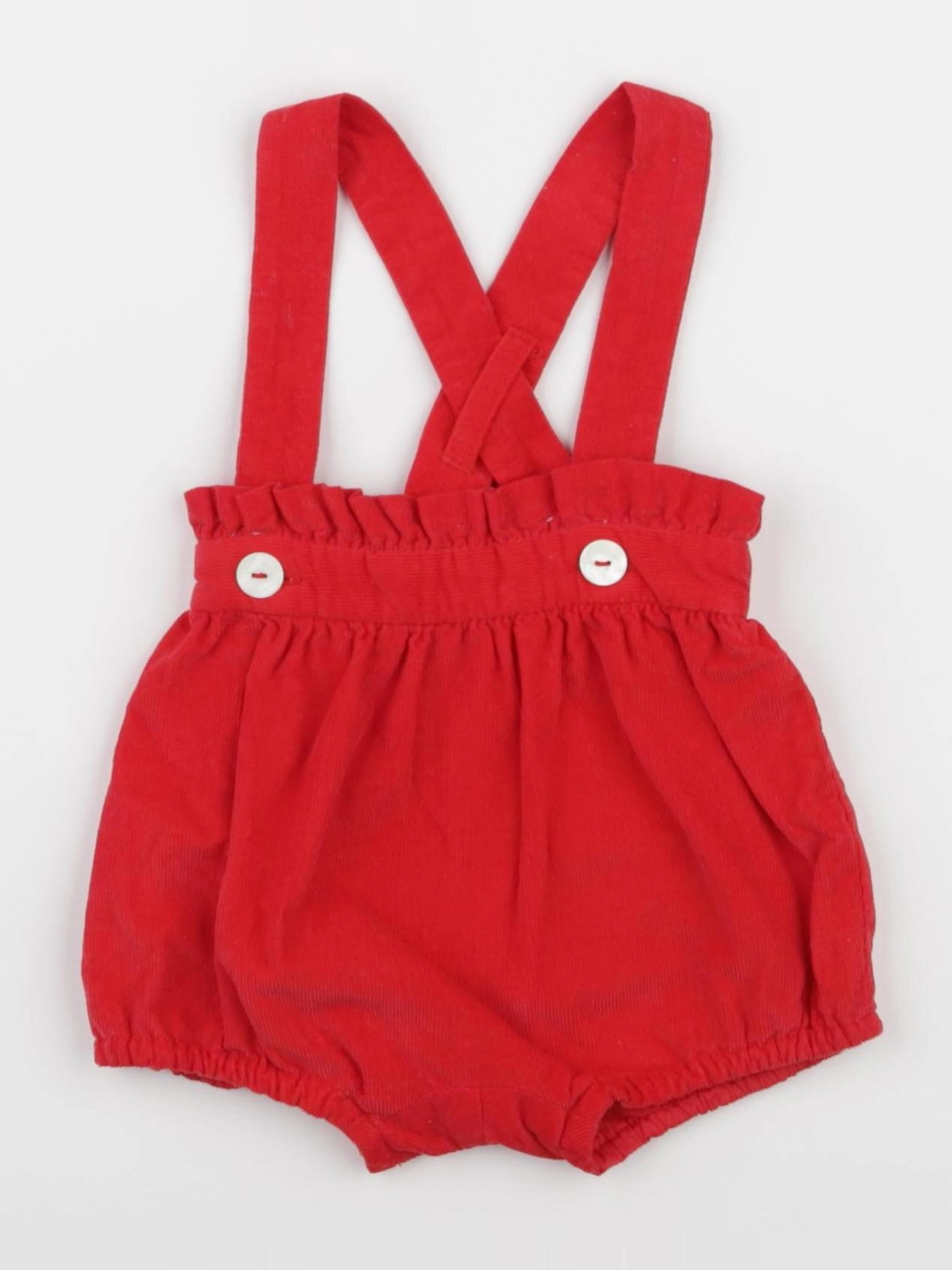 Jacadi - bloomer rouge - 3 mois