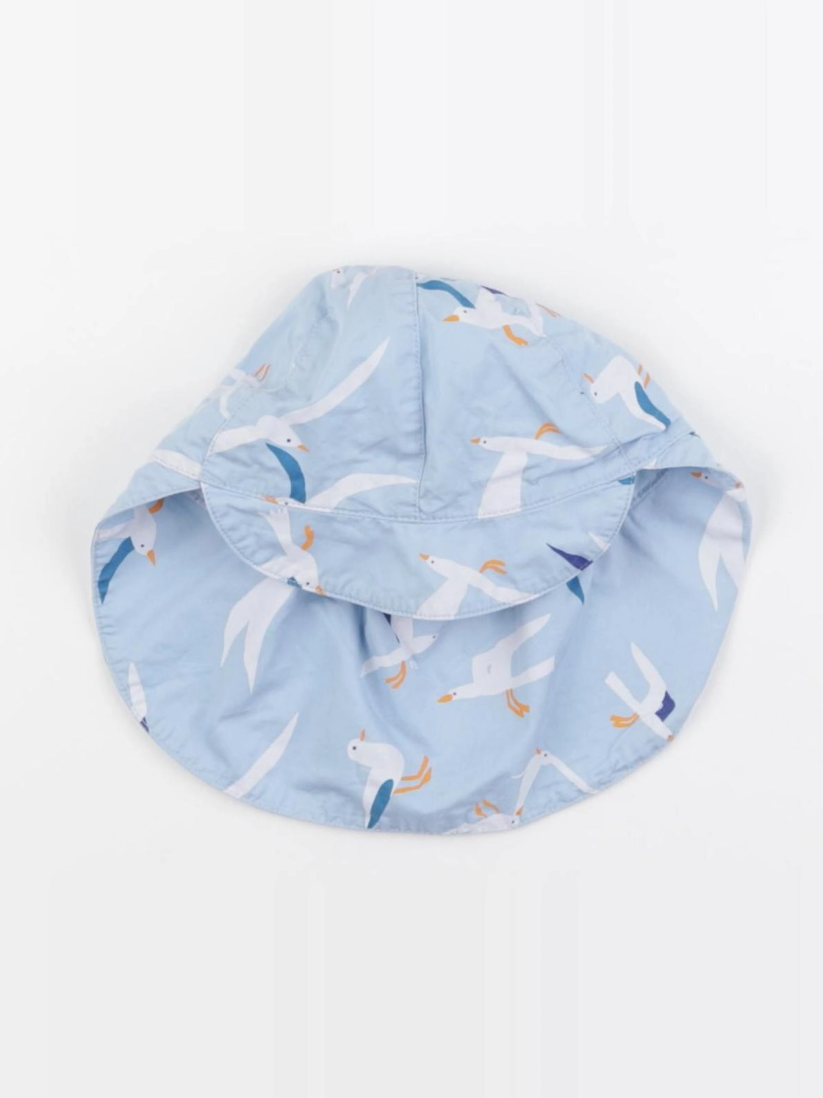 Petit Bateau - chapeau bleu, blanc - 12/24 mois