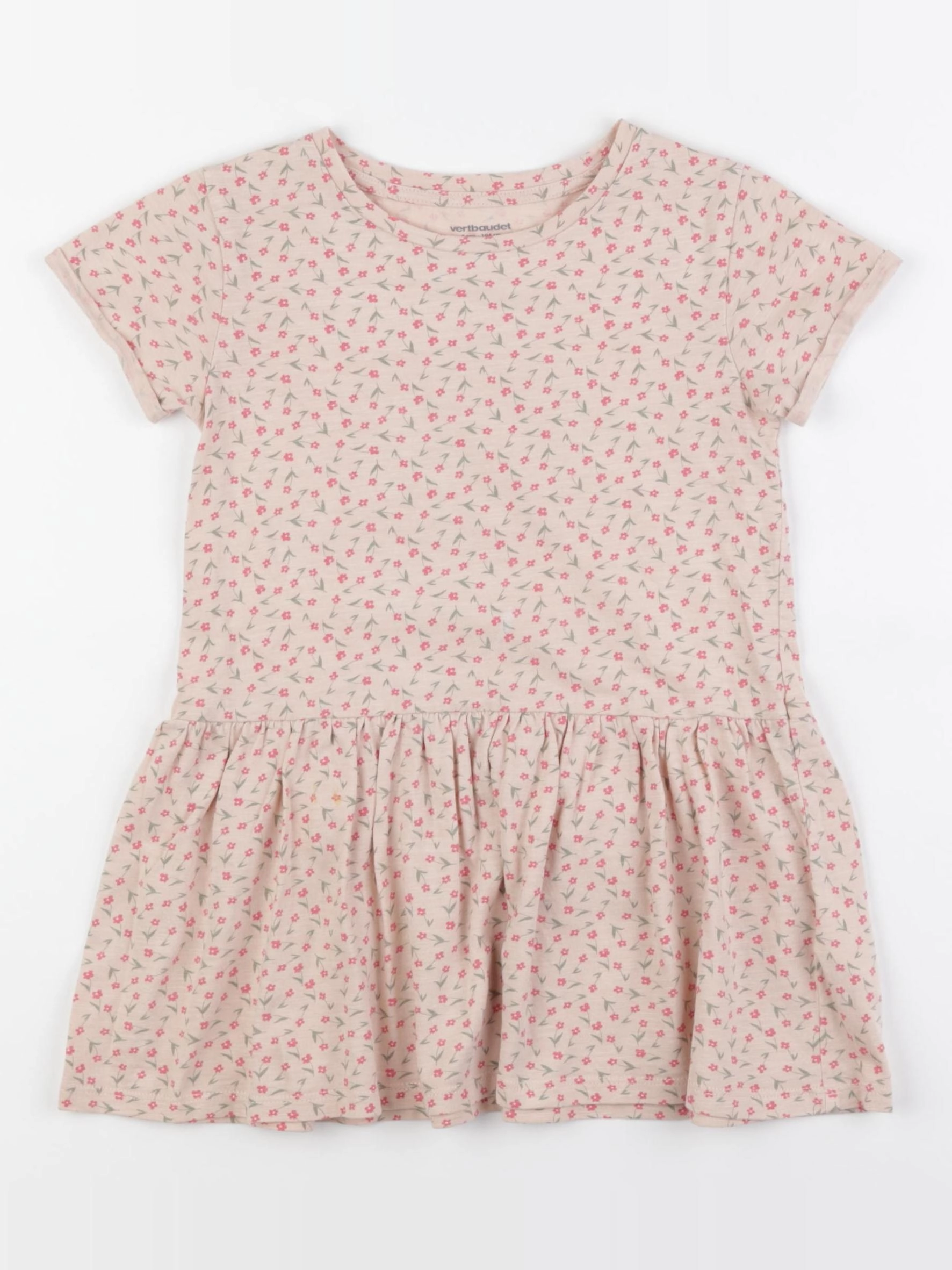 Vertbaudet - robe rose - 4 ans