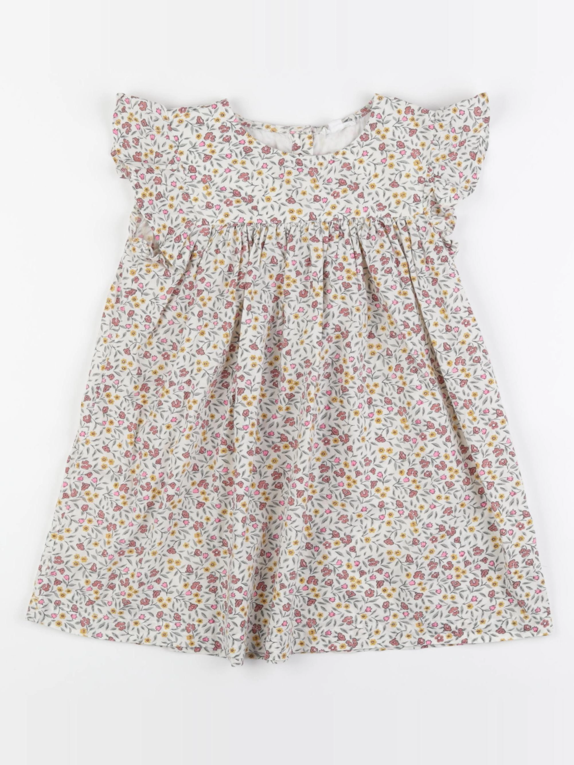 Vertbaudet - robe multicolore - 4 ans