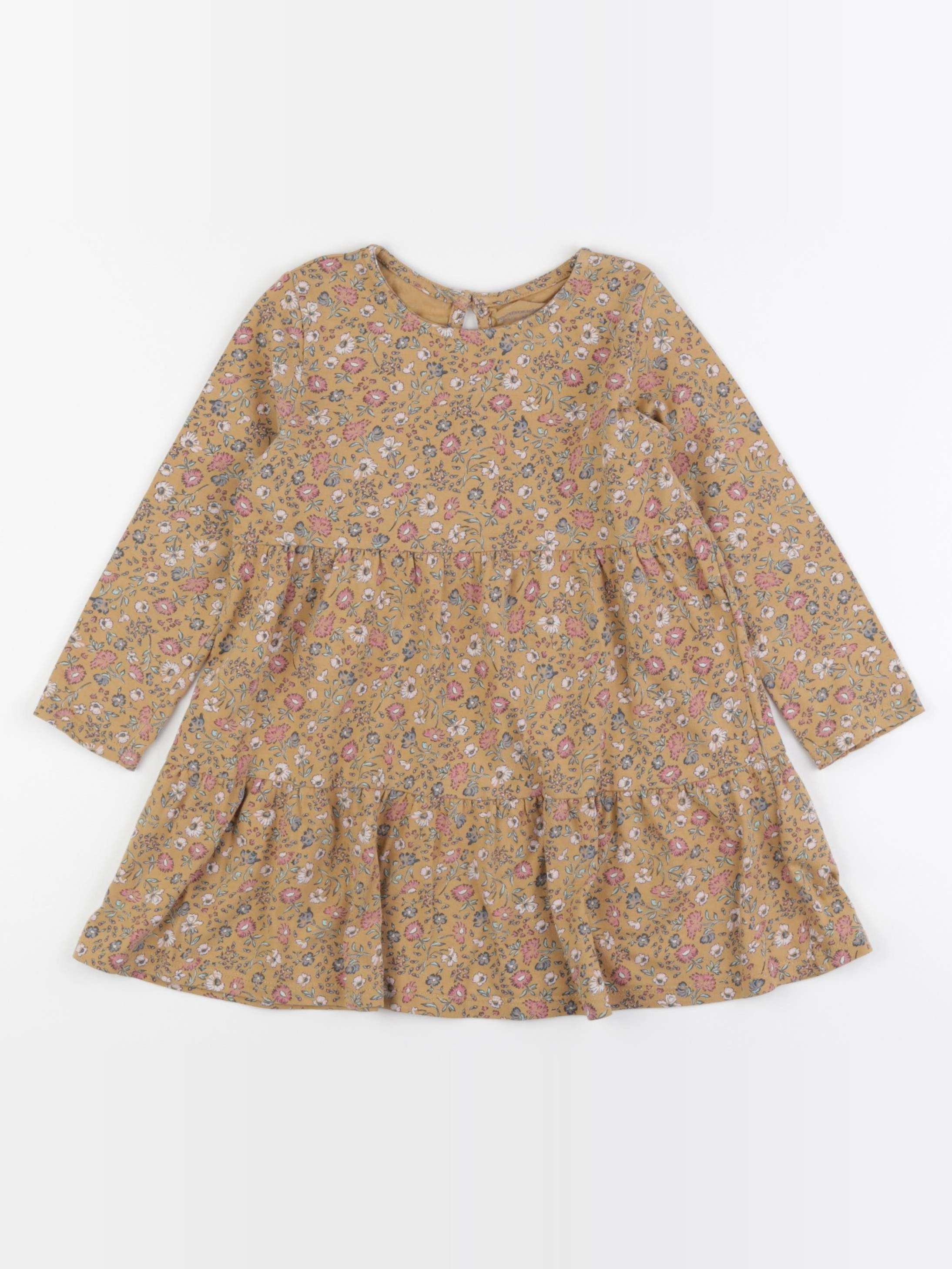 Vertbaudet - robe marron - 3 ans