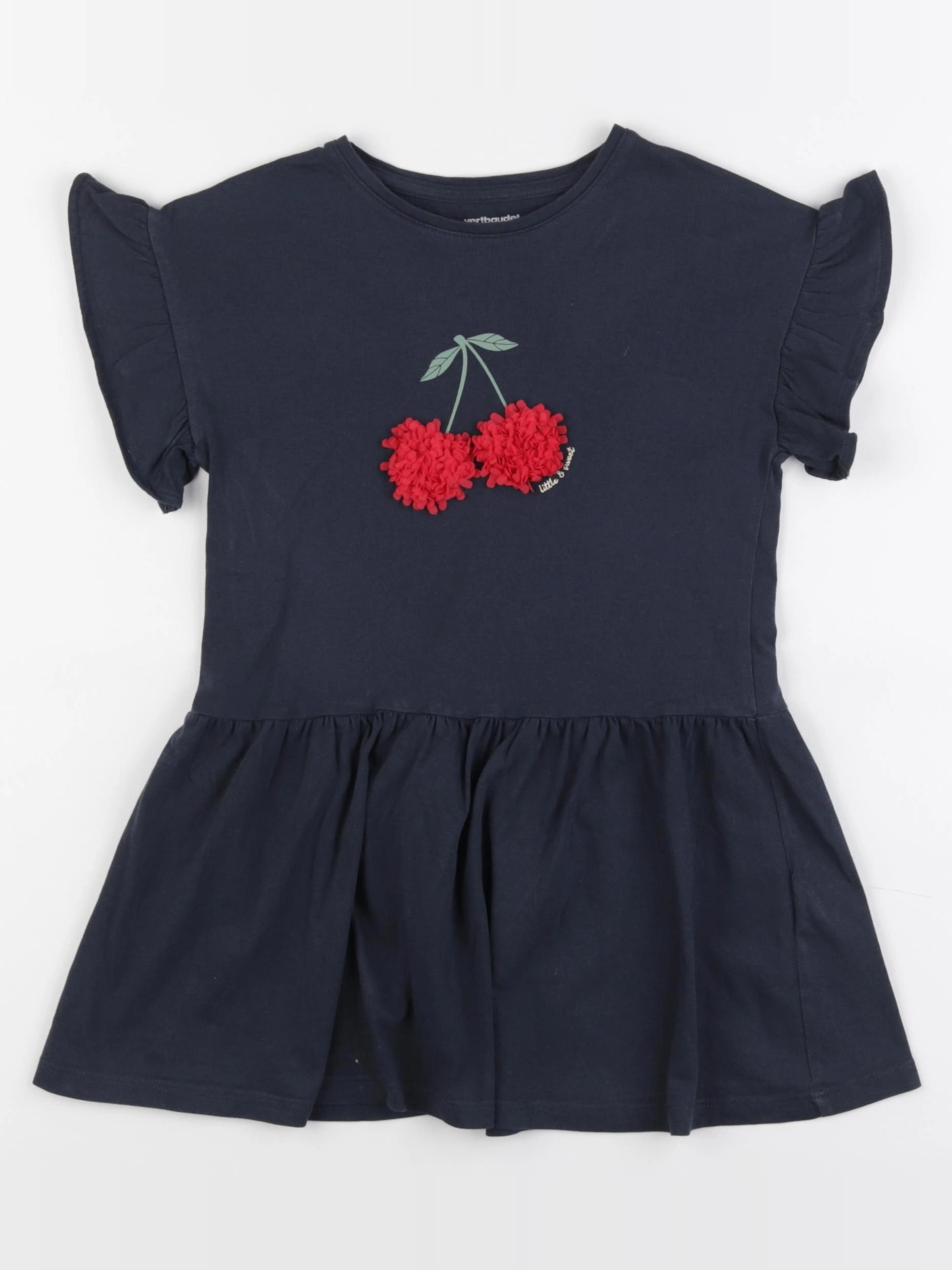 Vertbaudet - robe bleu - 4 ans