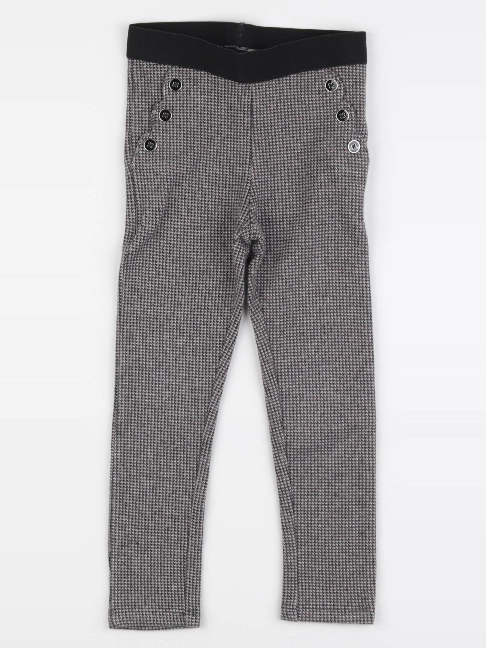 Tape à l'oeil - legging marron, noir - 2/3 ans