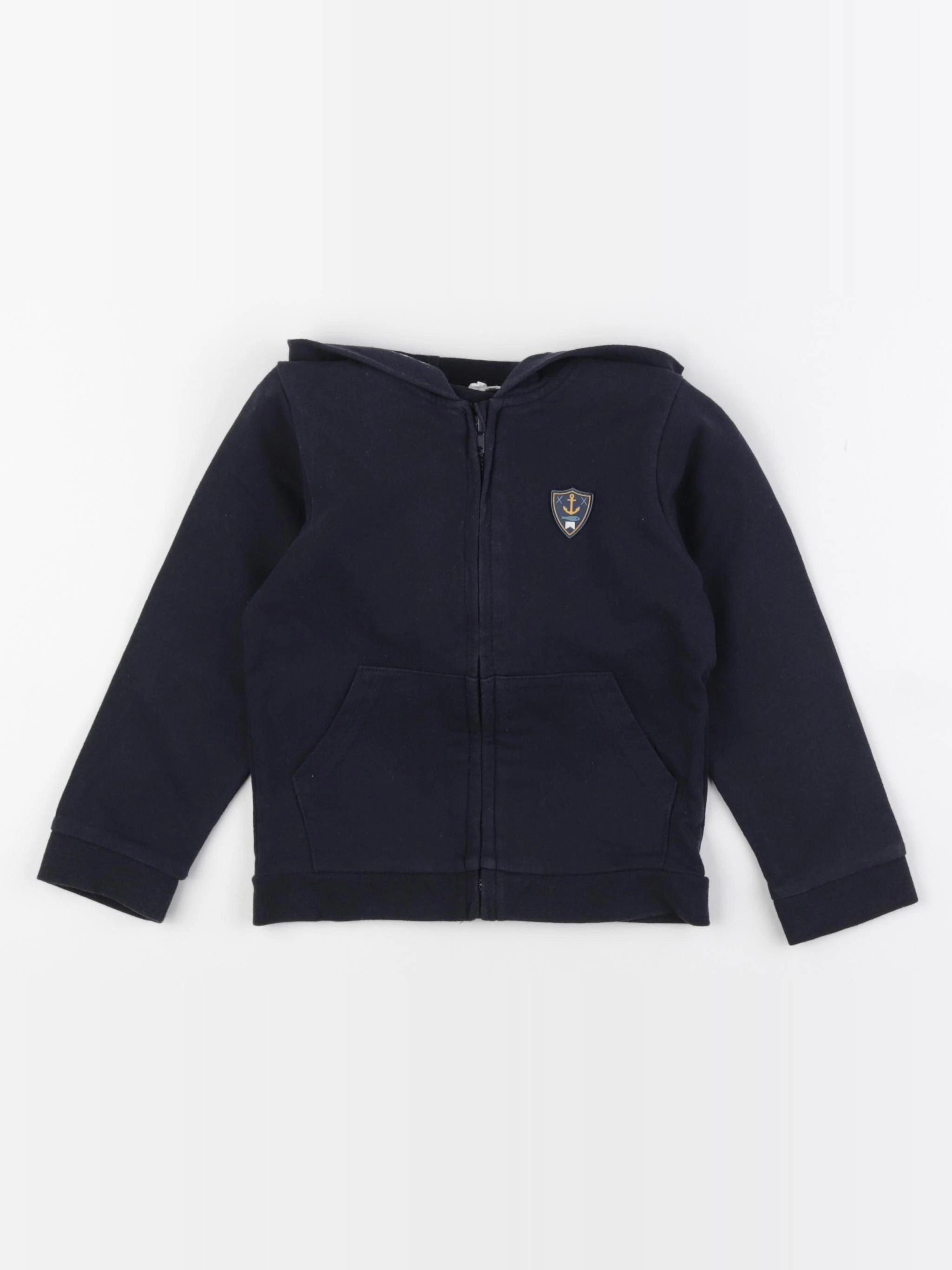 Vertbaudet - sweat bleu - 36 mois