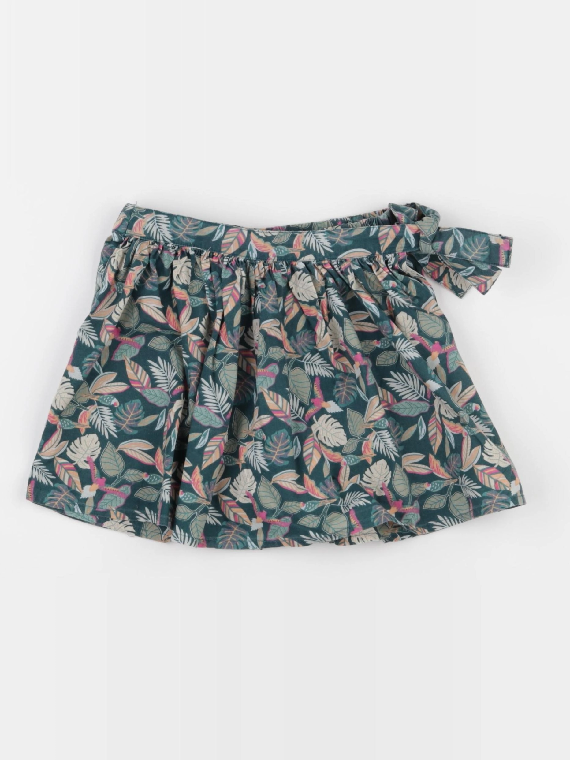 Vertbaudet - jupe short vert - 5 ans