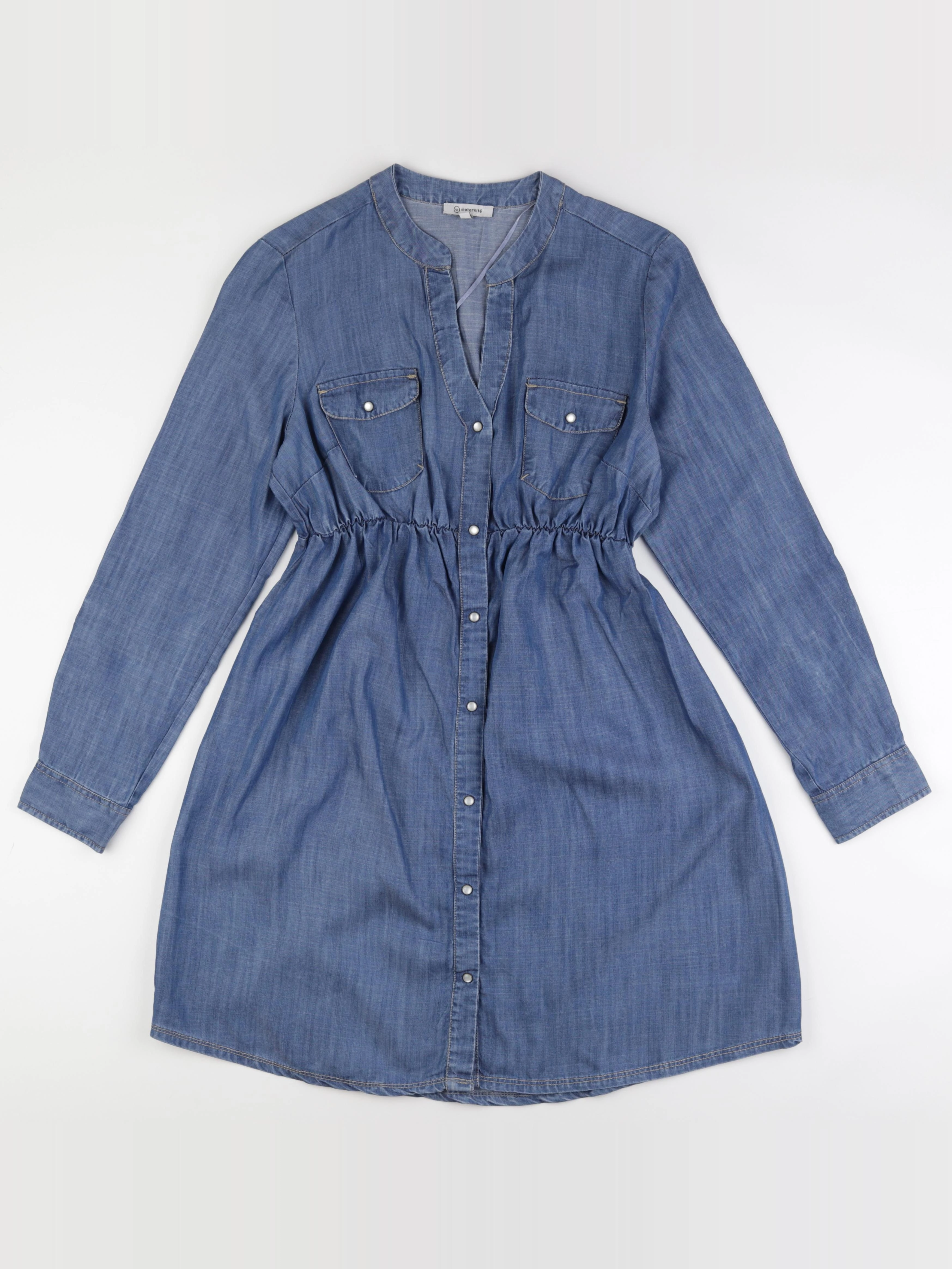La Halle - robe grossesse bleu - 42