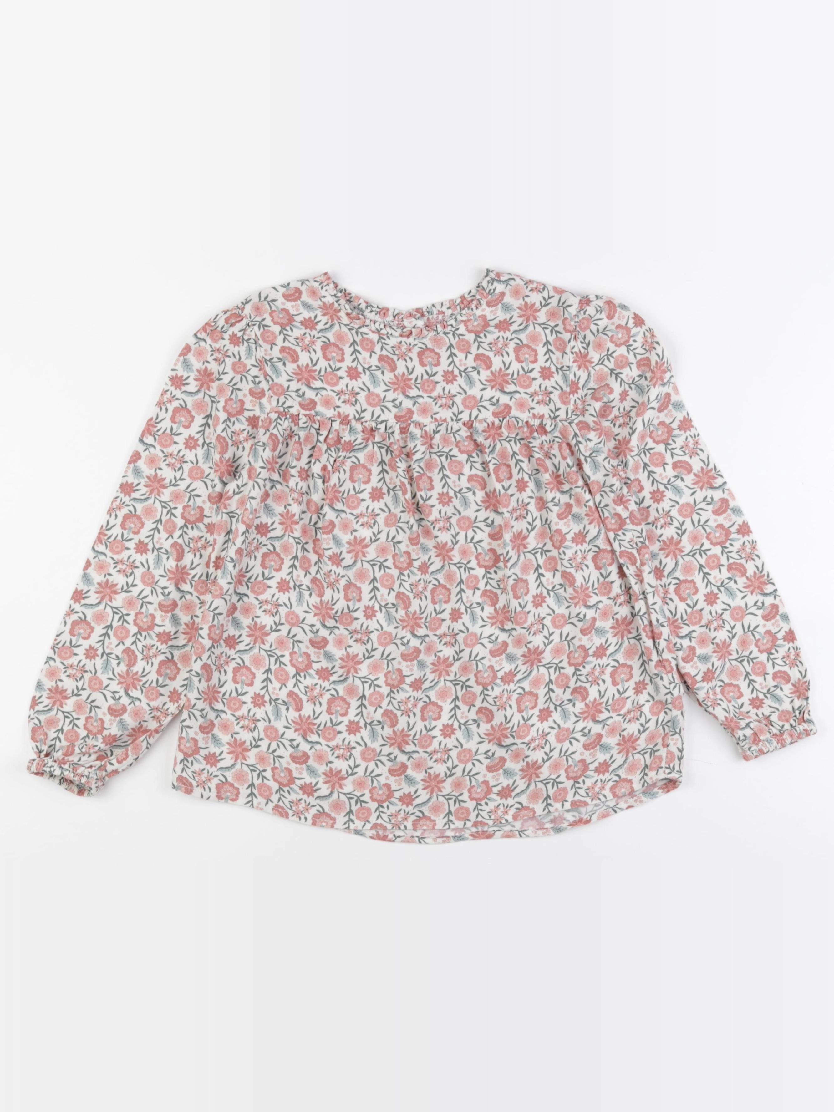 Vertbaudet - blouse rose, multicolore - 8 ans