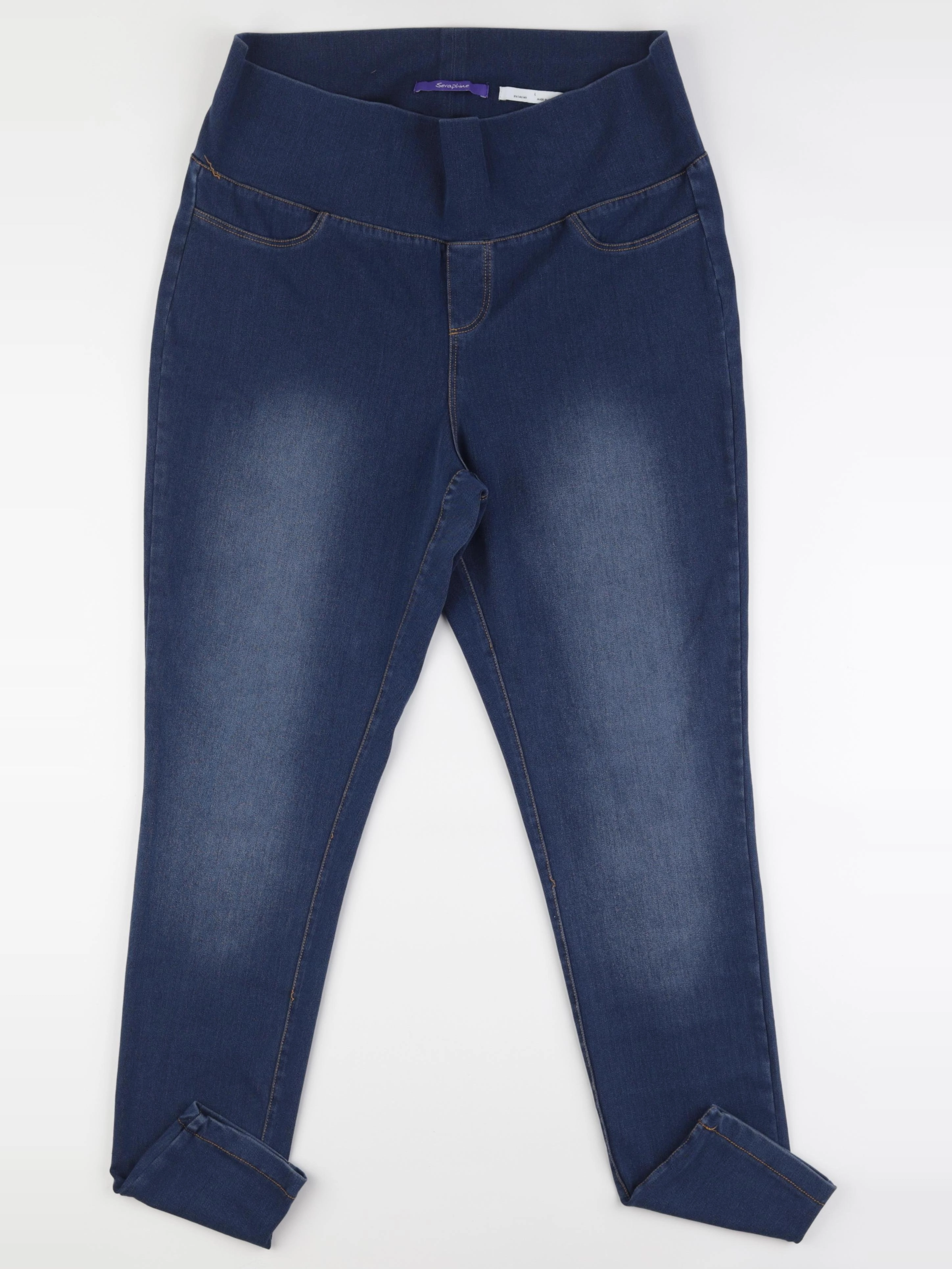 Seraphine - jean grossesse bleu - l
