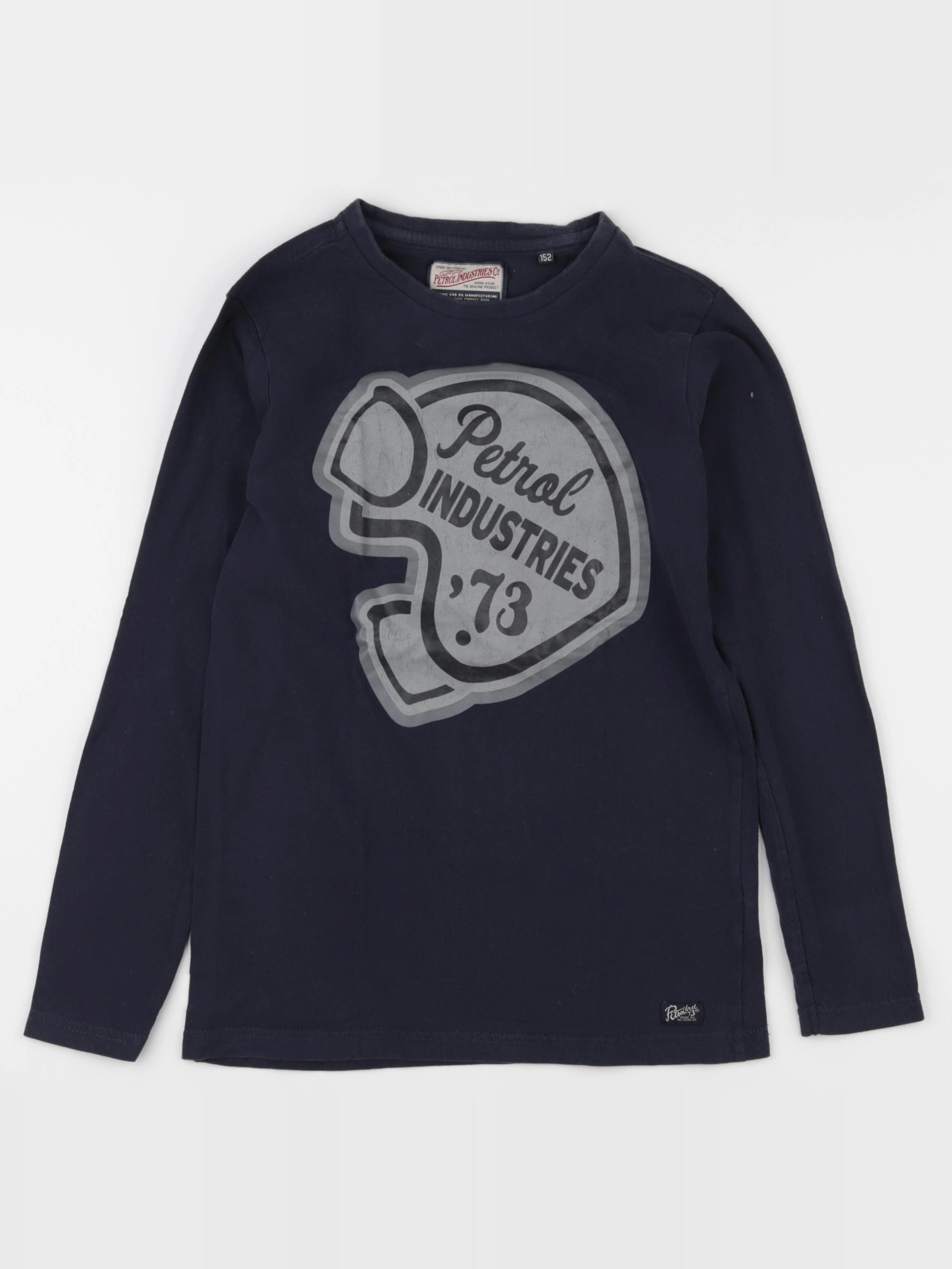 Petrol Industries - tee-shirt bleu - 12 ans
