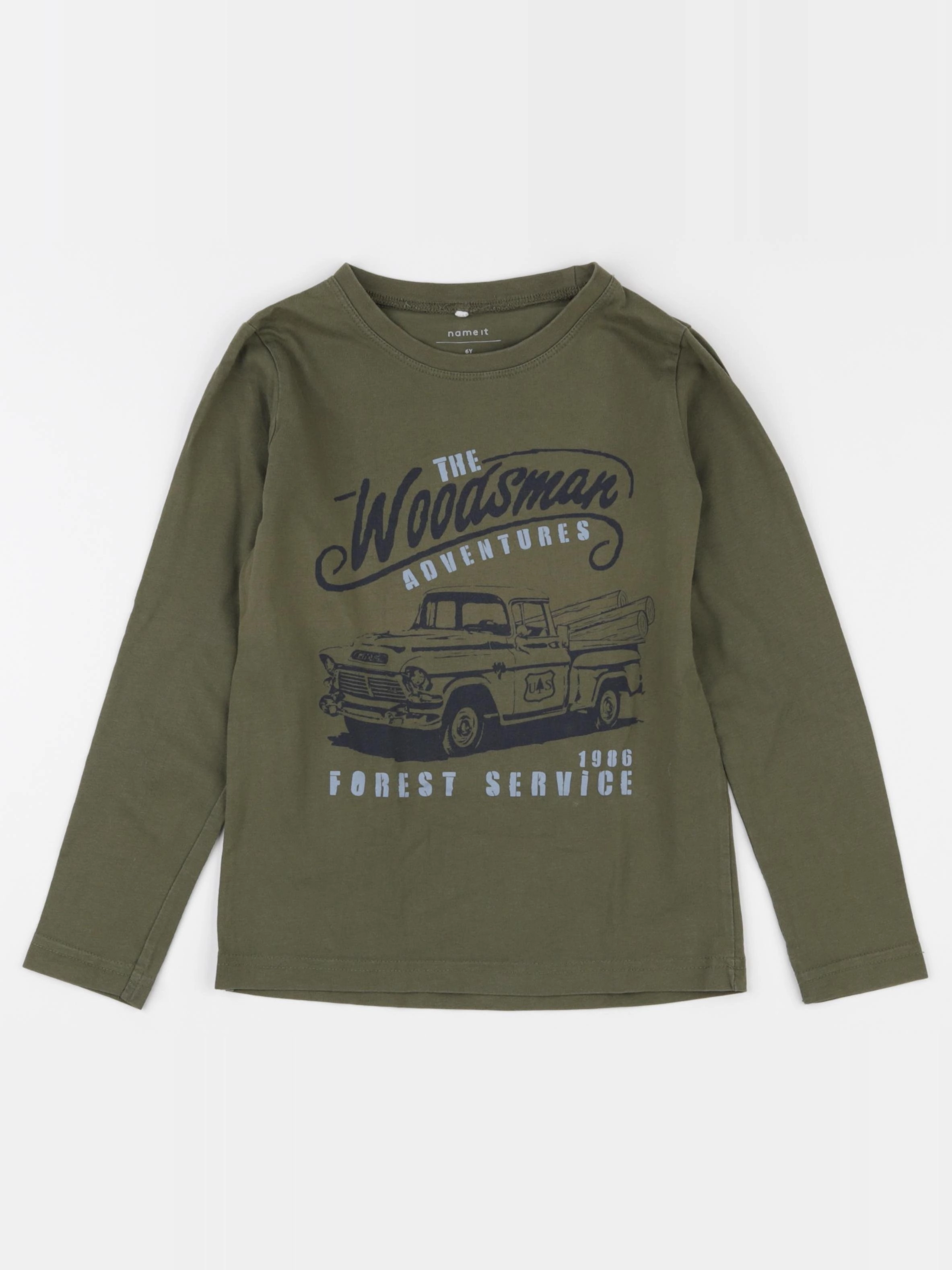 Name it - tee-shirt vert - 6 ans