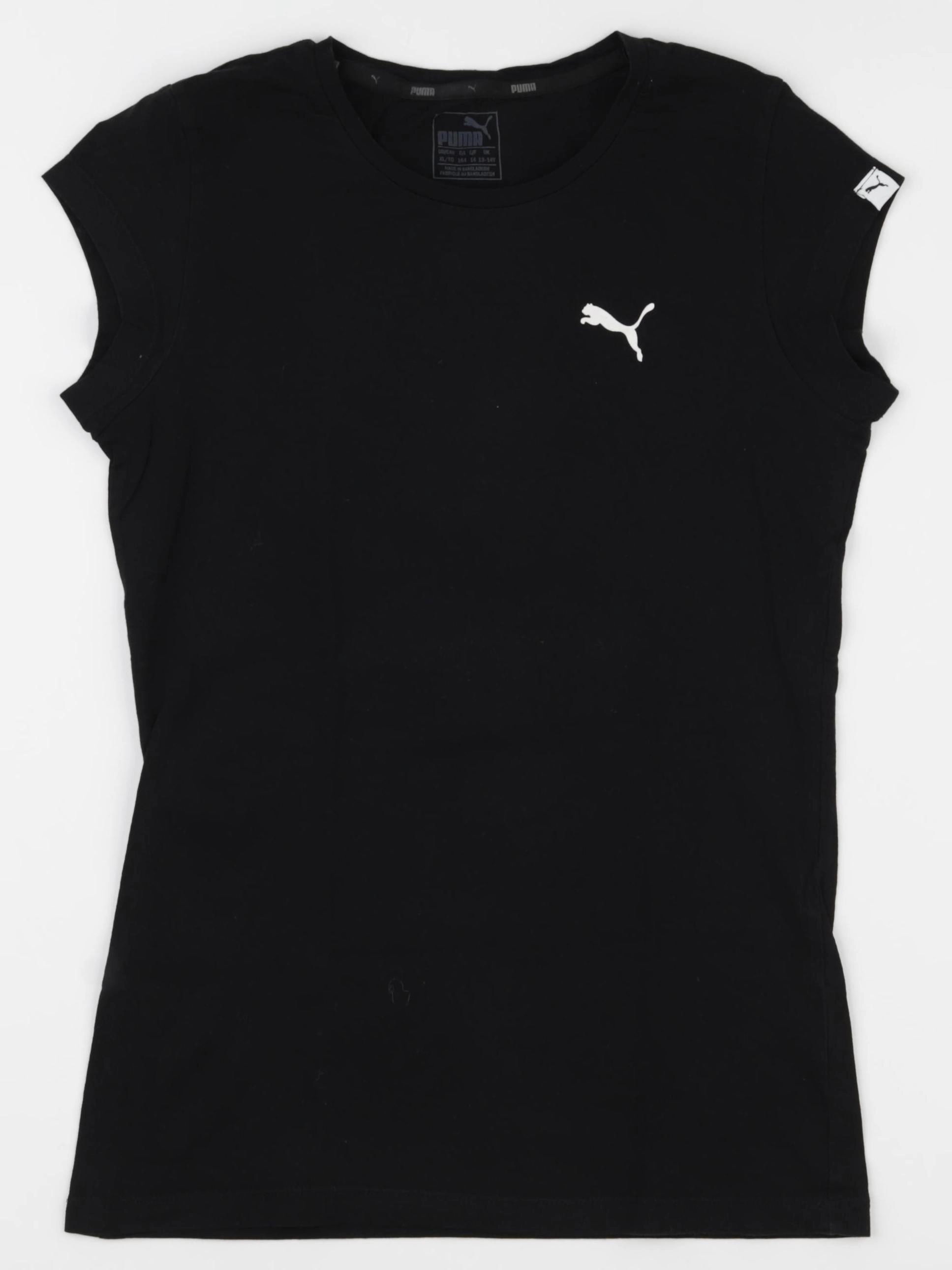 Puma - tee-shirt imprimé au dos noir - 13/14 ans