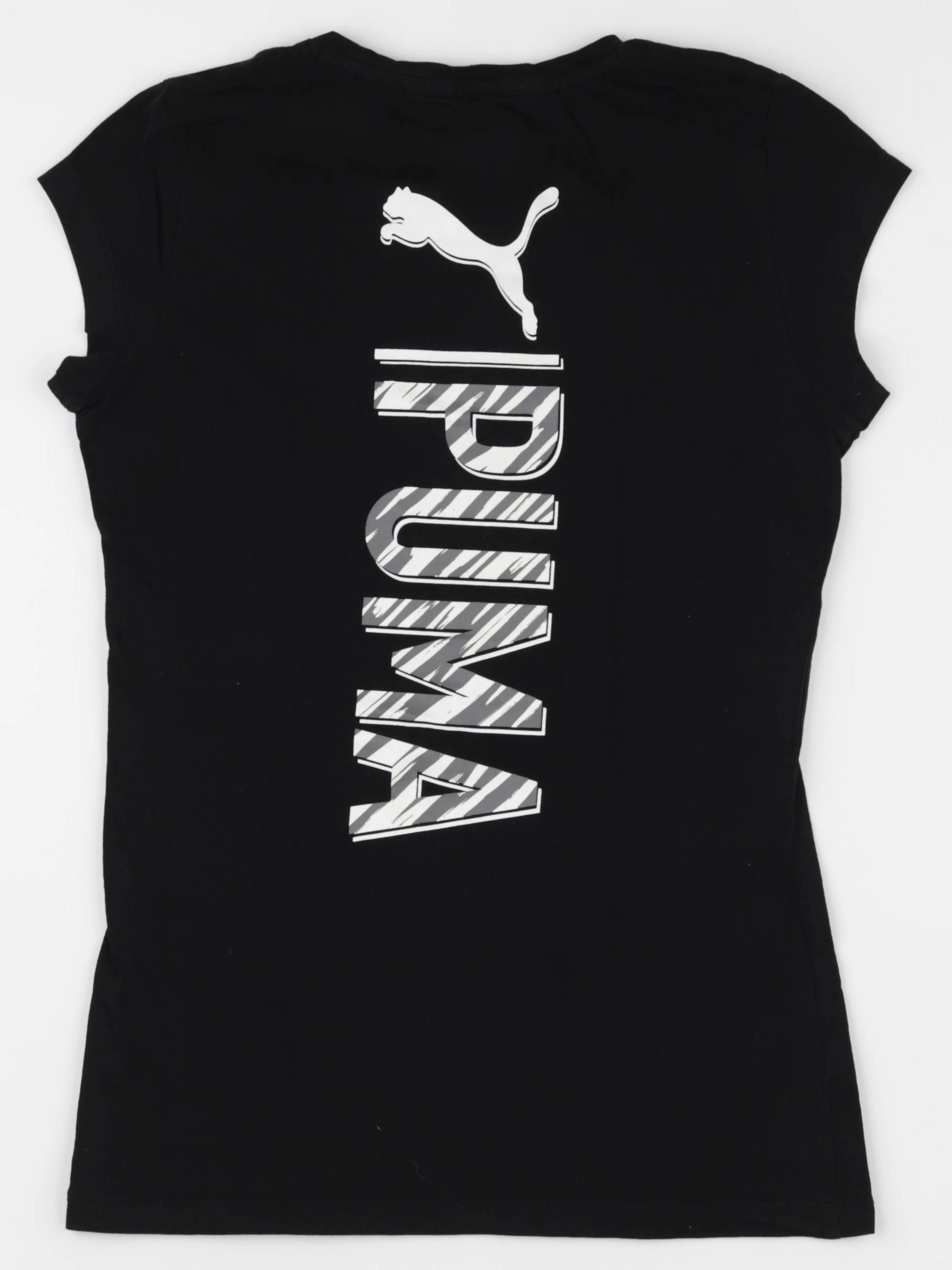 Puma - tee-shirt imprimé au dos noir - 13/14 ans