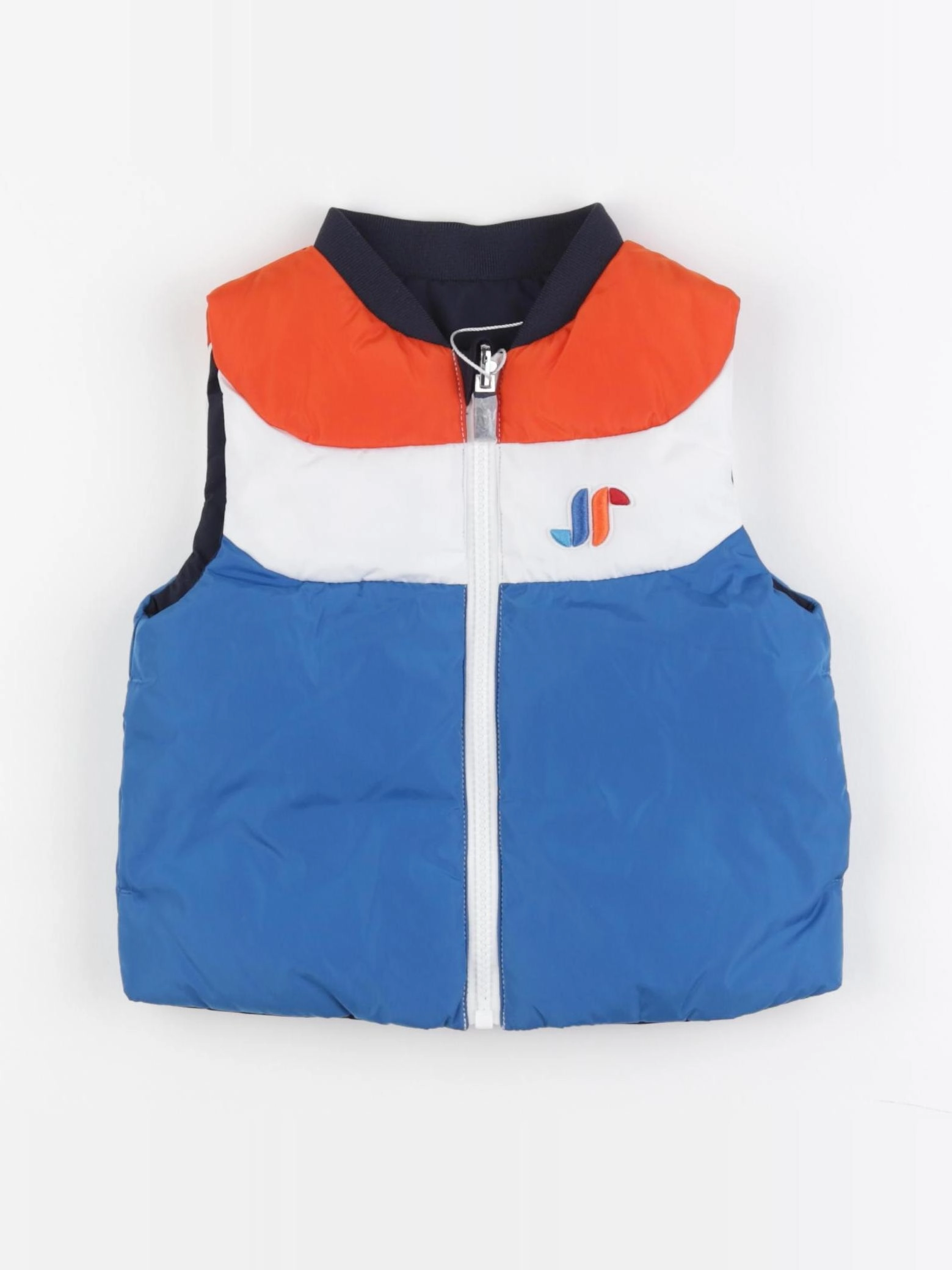 Jacadi - doudoune réversible multicolore, bleu - 18 mois