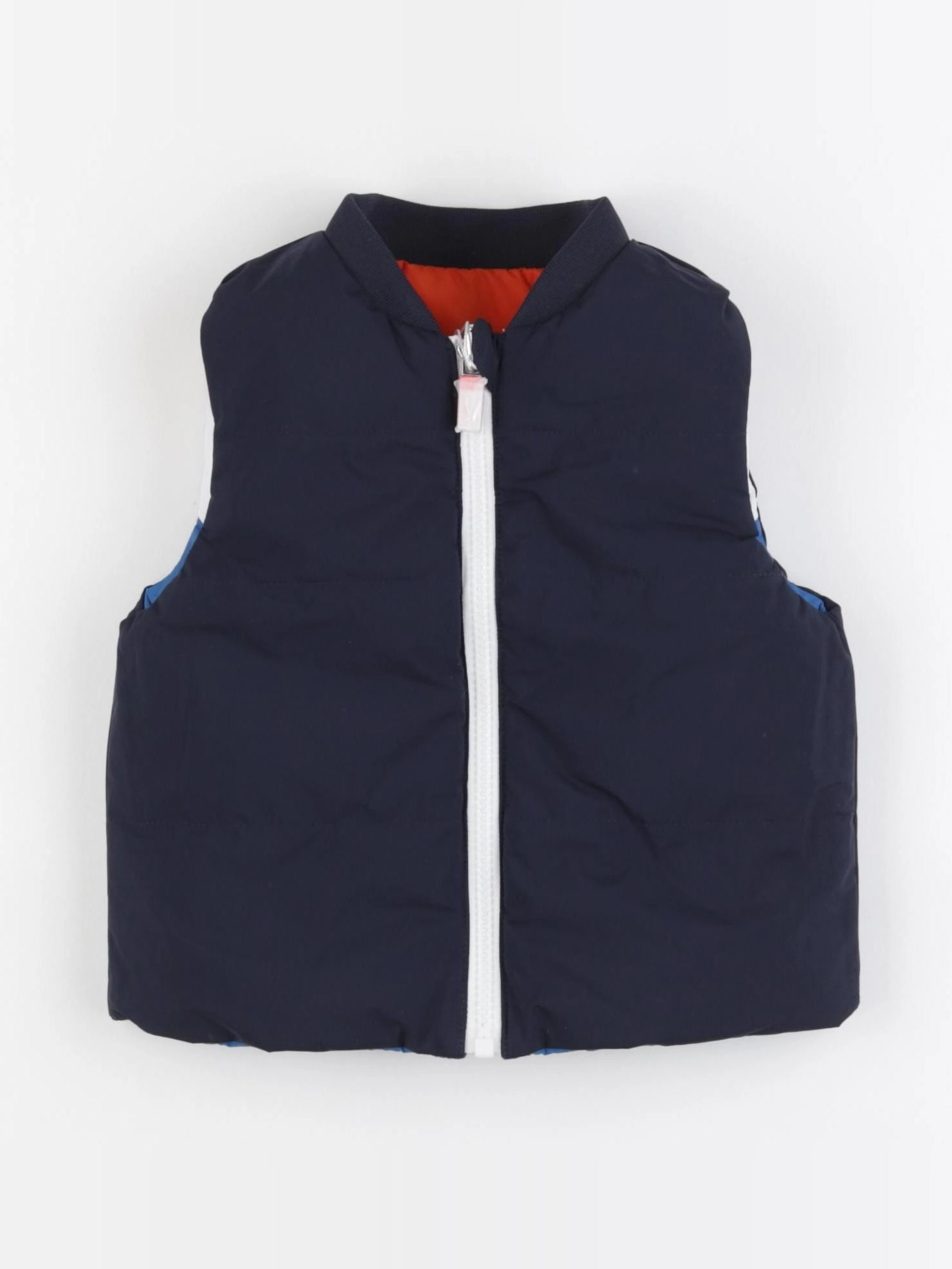Jacadi - doudoune réversible multicolore, bleu - 18 mois