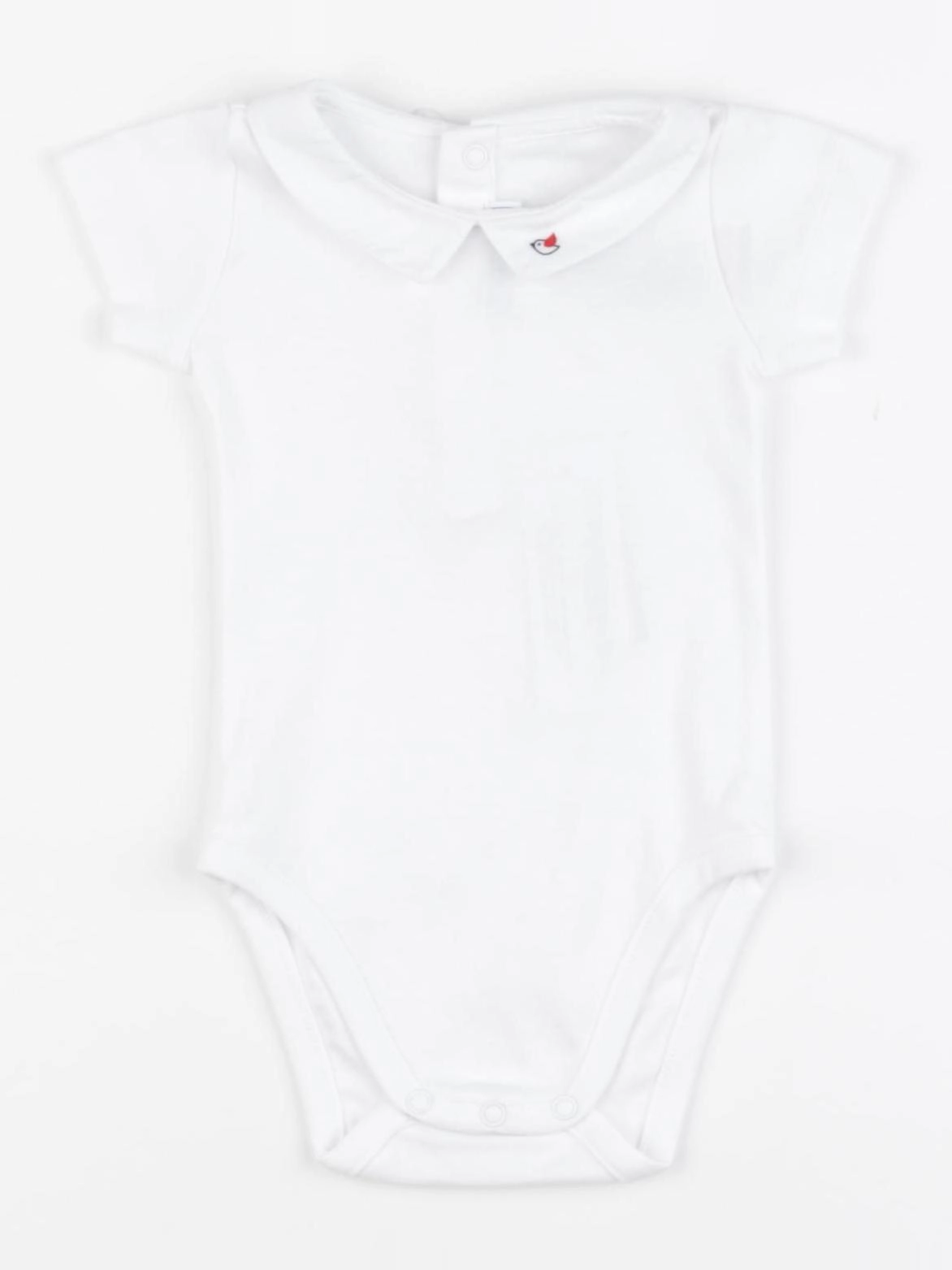Jacadi - body à col blanc - 6 mois