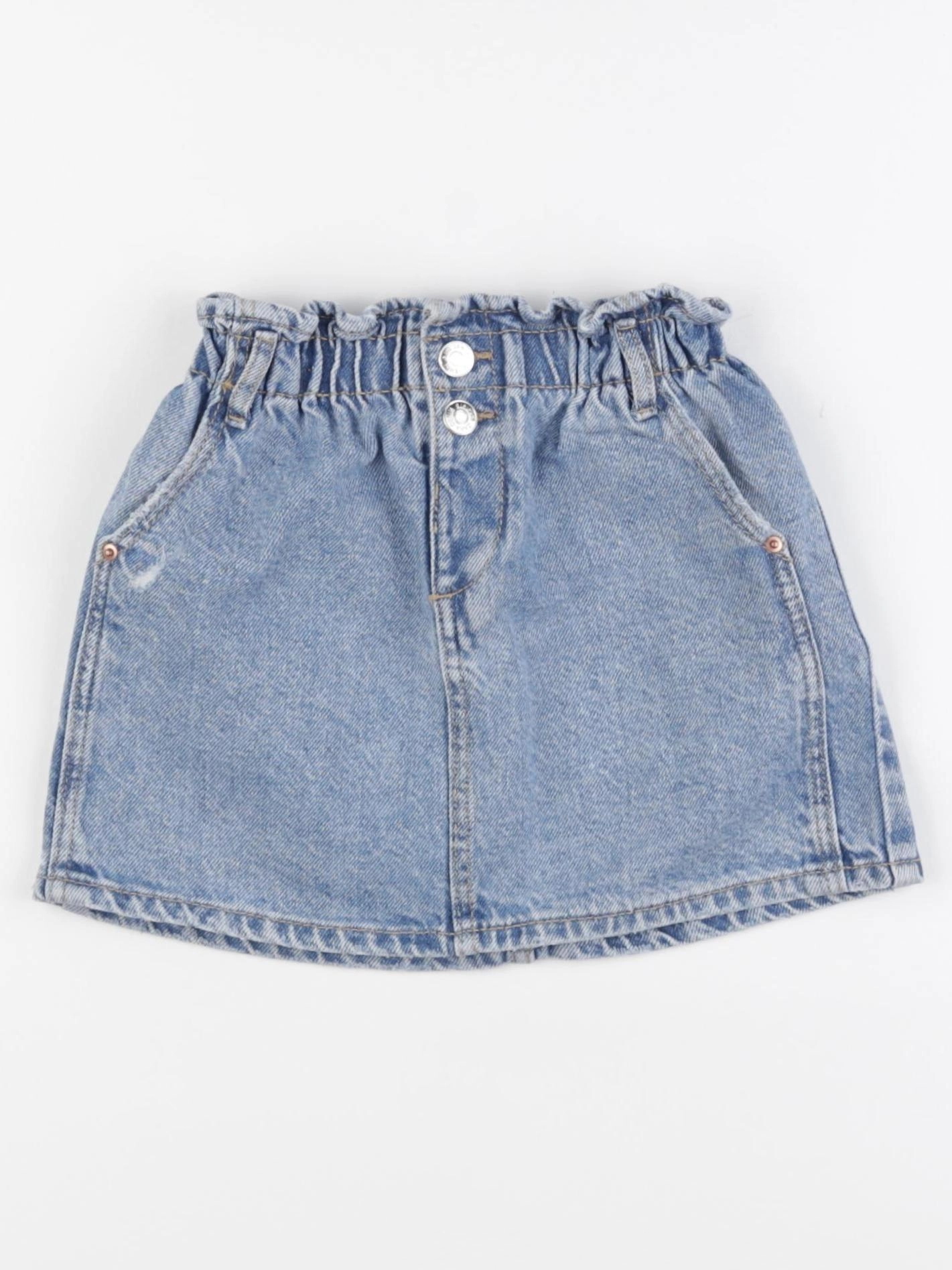 Zara - jupe bleu - 3/4 ans