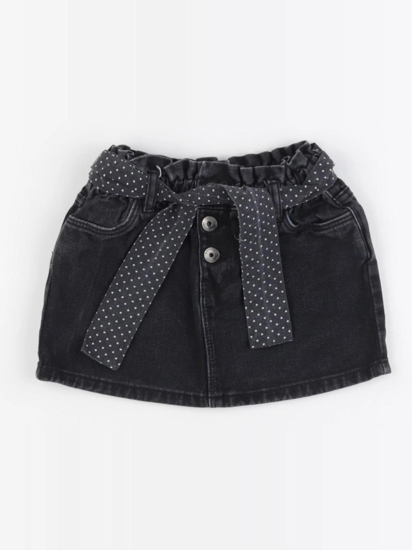 Vertbaudet - jupe noir - 4 ans
