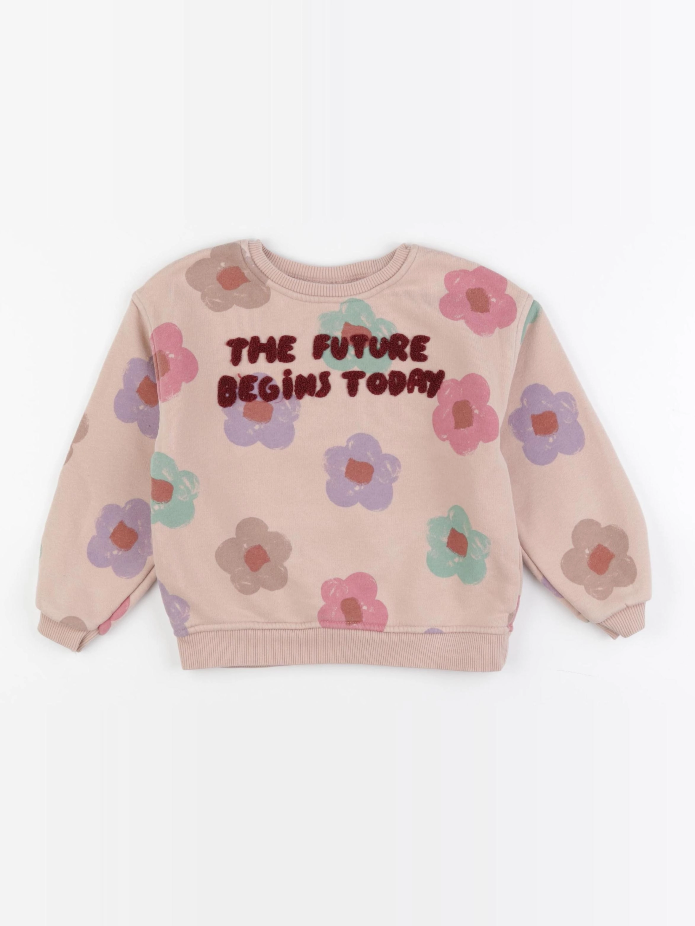 Zara - sweat rose - 3/4 ans