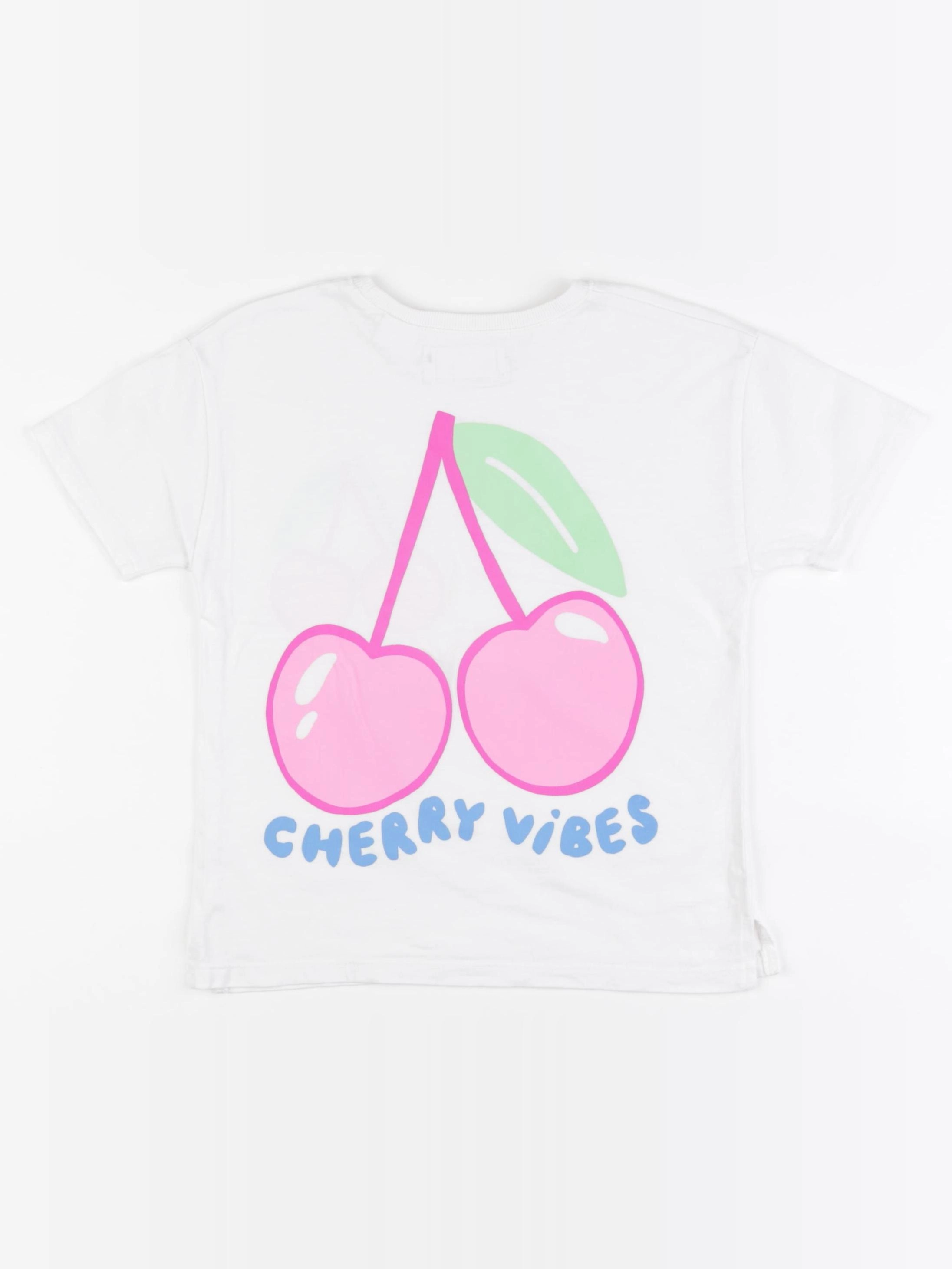 Zara - tee-shirt imprimé au dos blanc - 6 ans