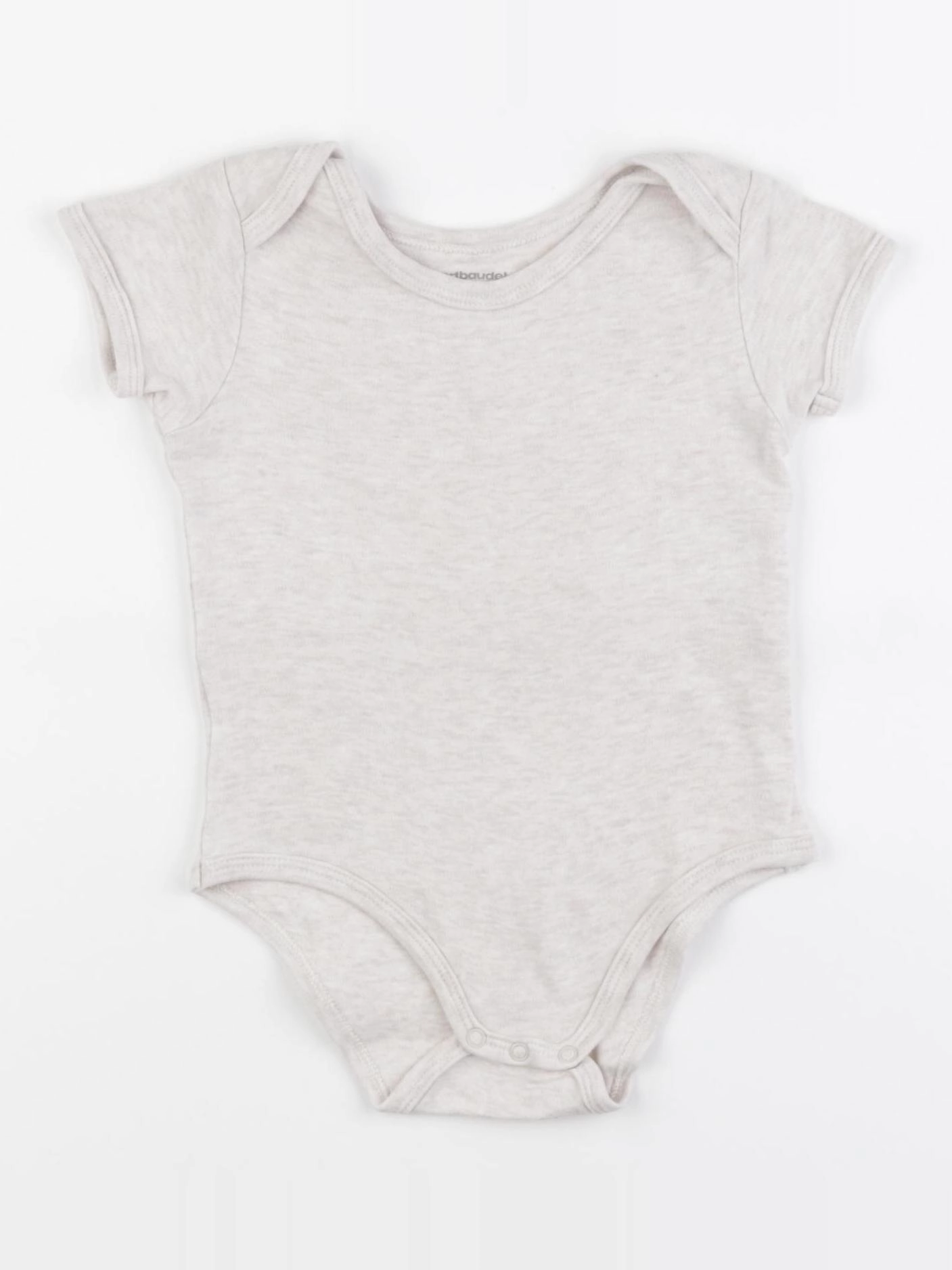 Vertbaudet - body beige - 18 mois