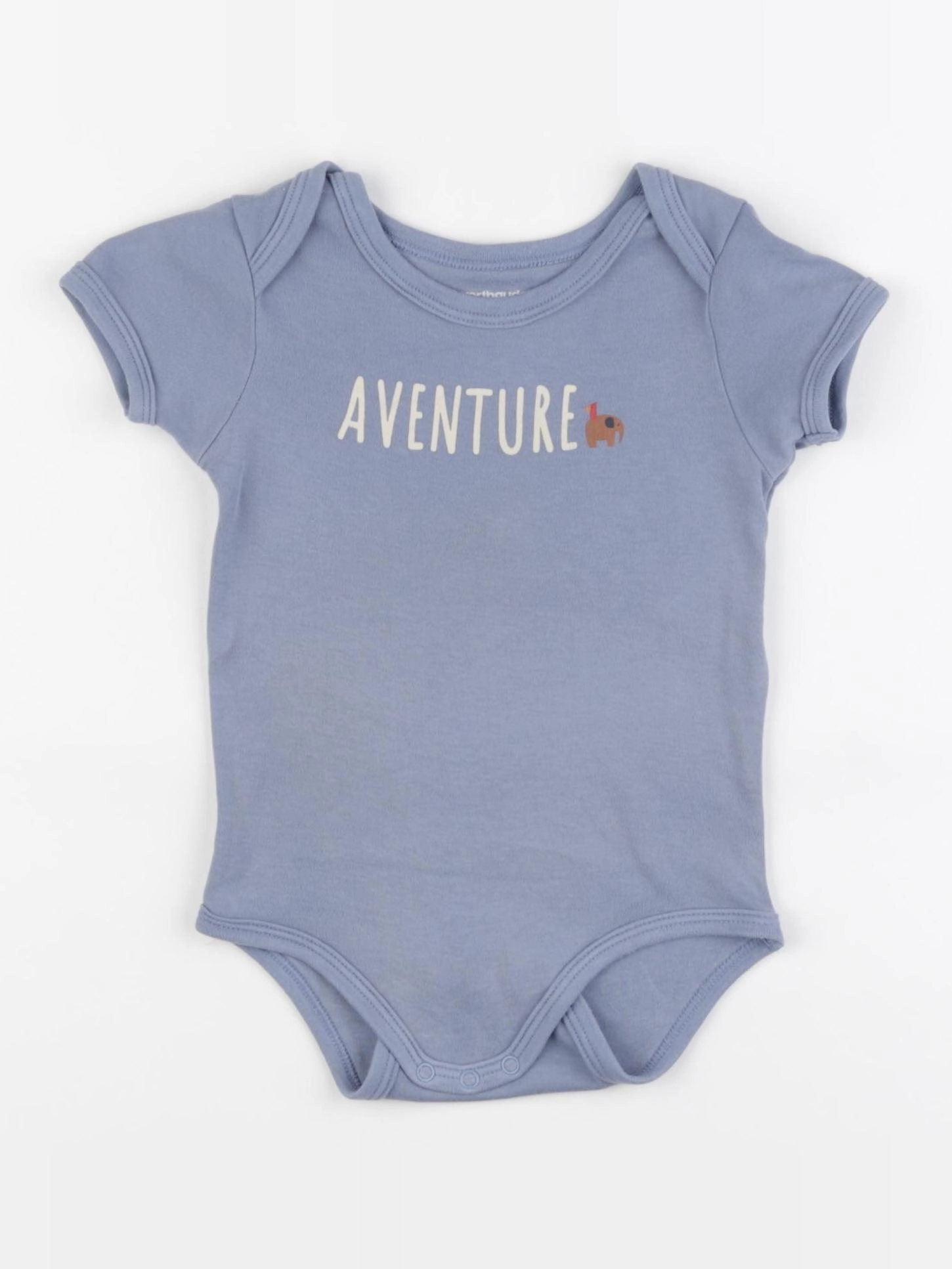 Vertbaudet - body bleu - 18 mois