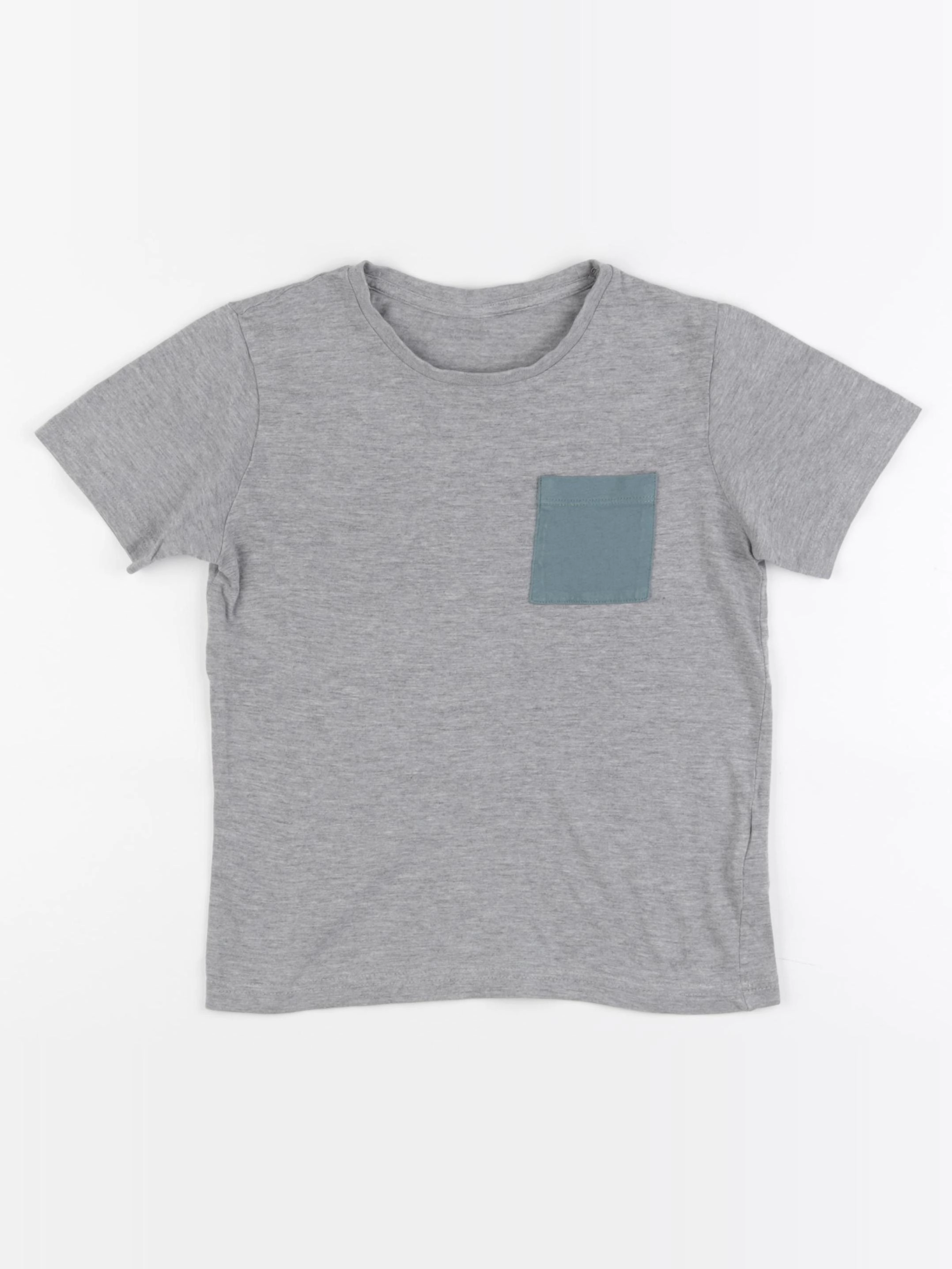 Vertbaudet - tee-shirt gris - 8 ans