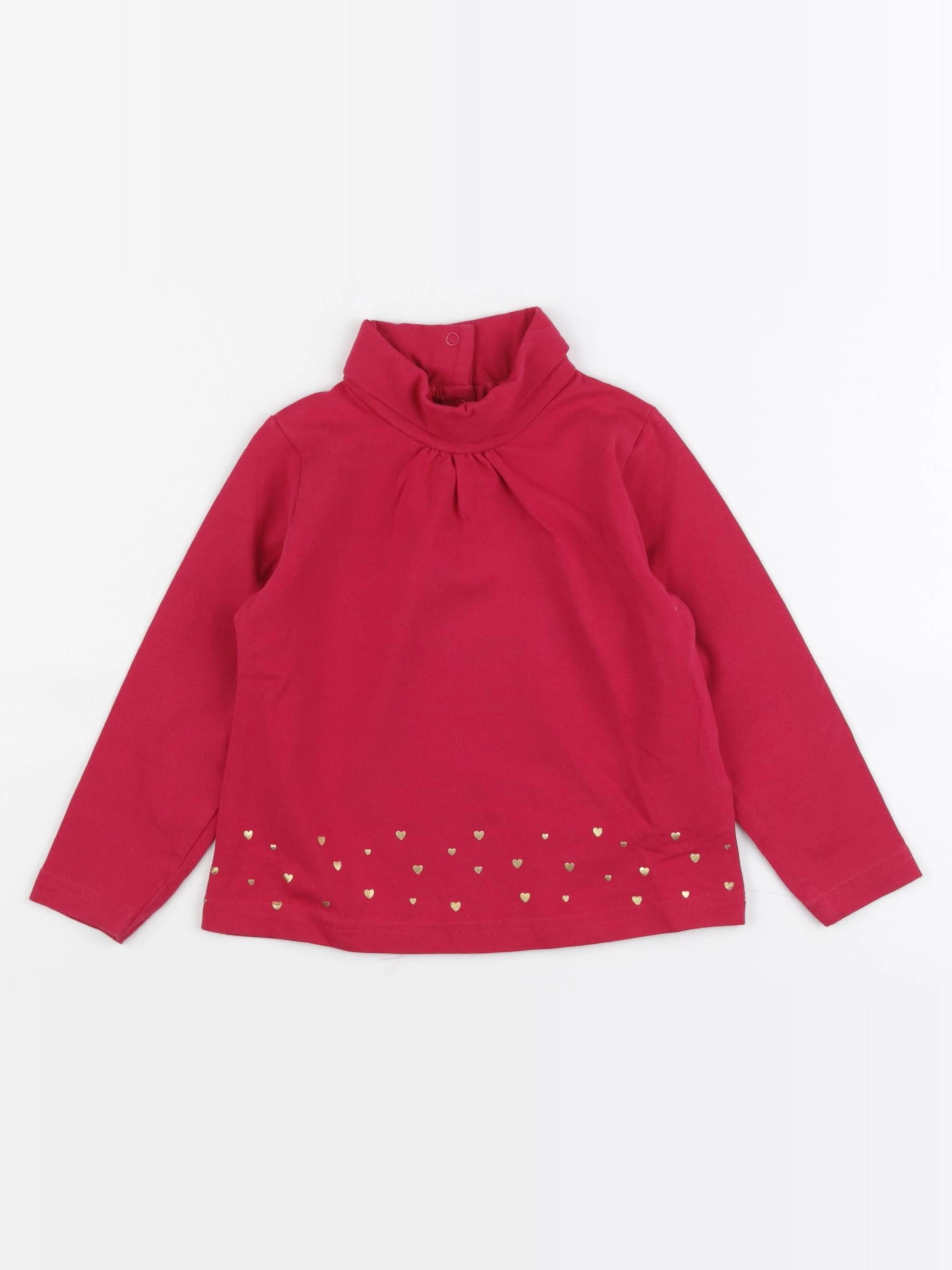 Tape à l'oeil - sous-pull rose - 24 mois