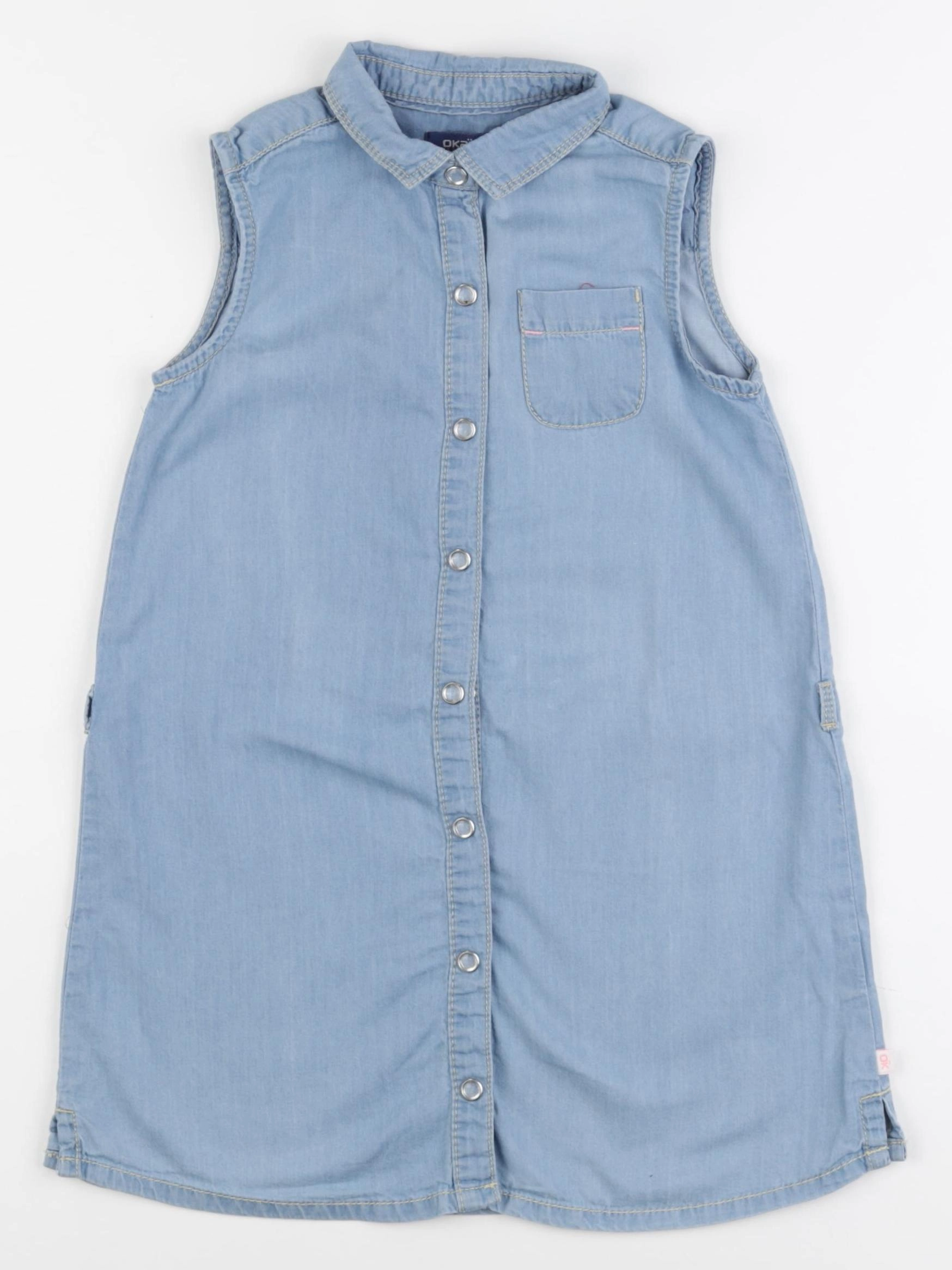 Okaidi - robe bleu - 5 ans