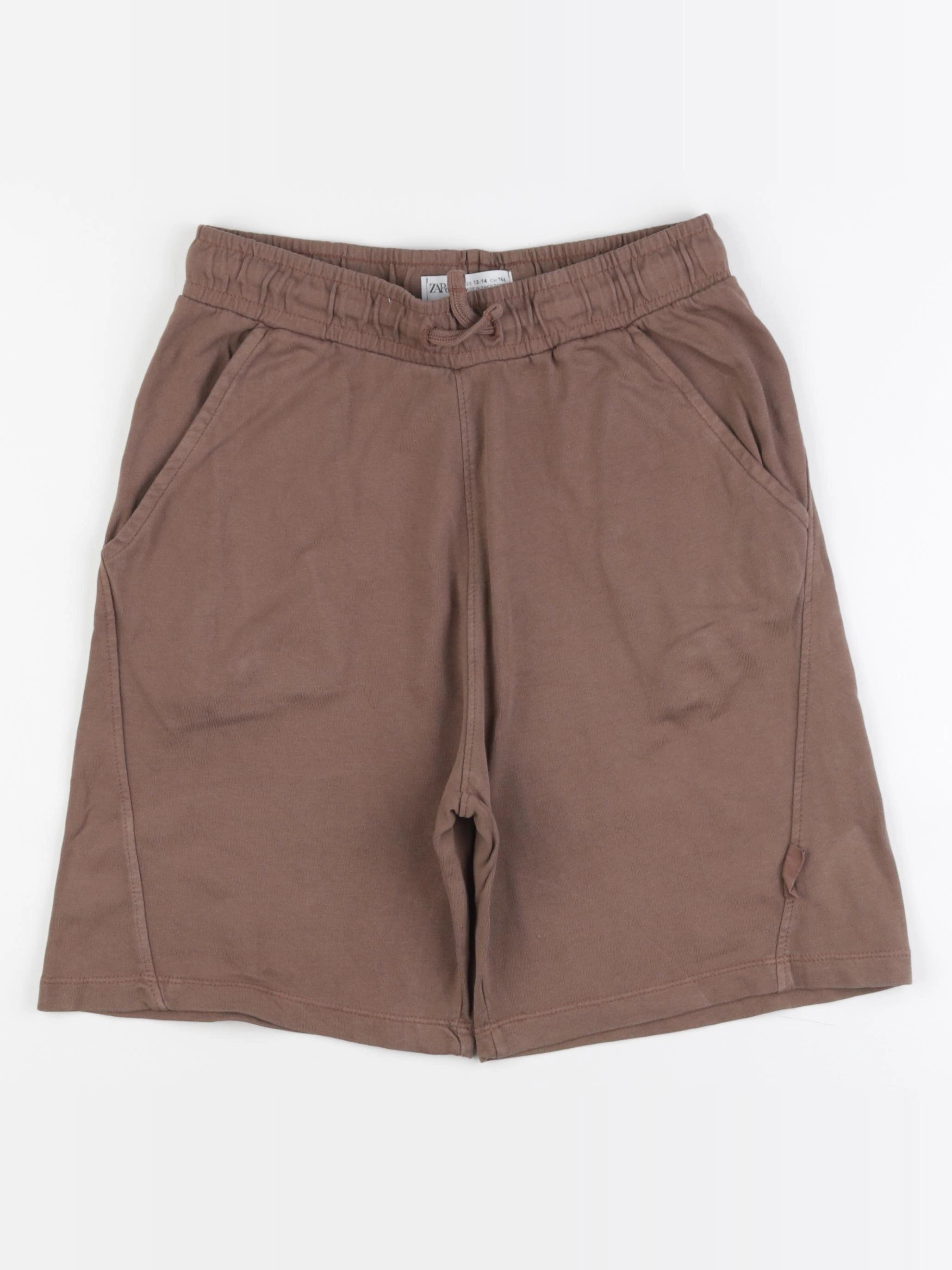 Zara - short marron - 13/14 ans