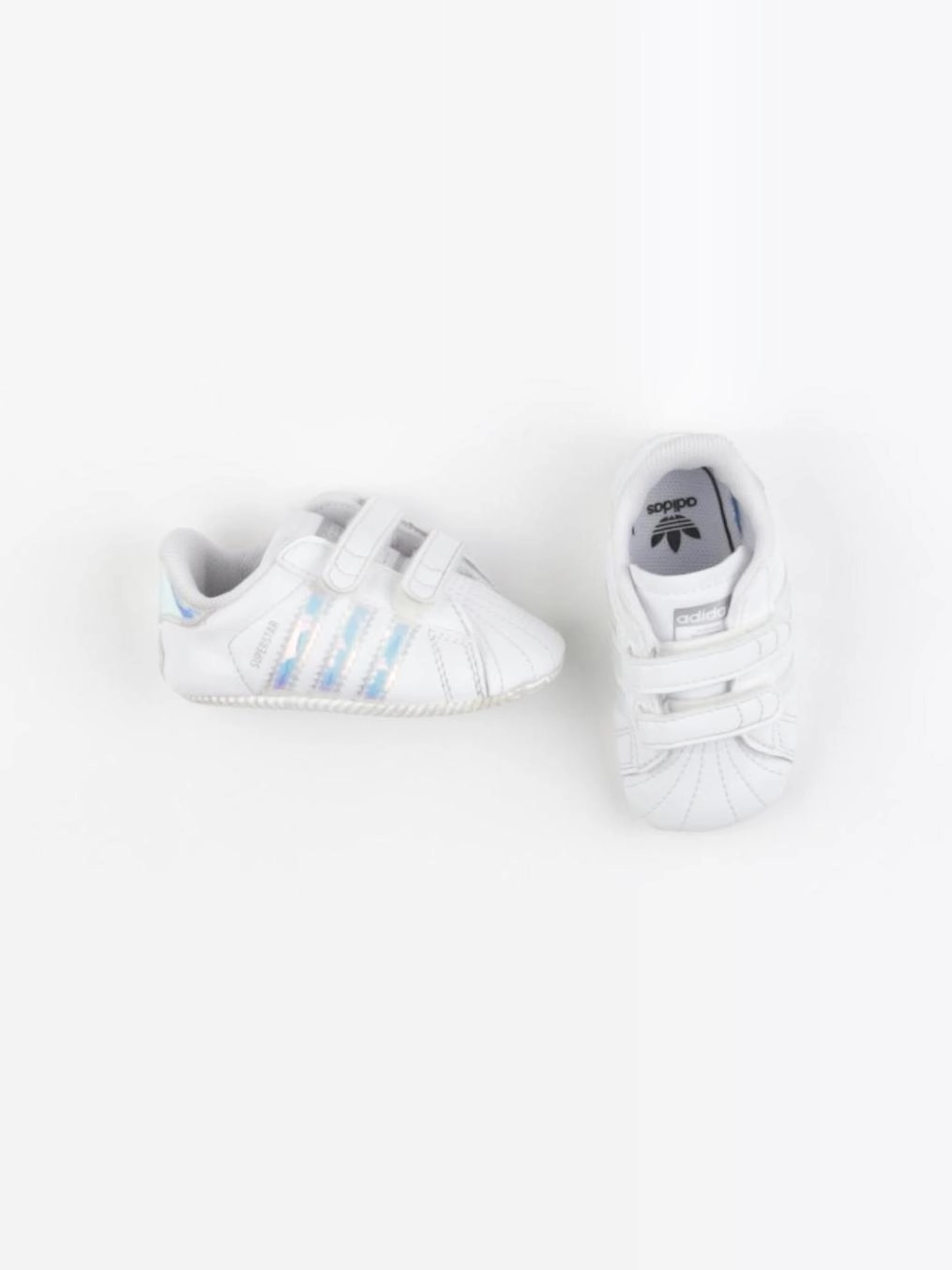 Adidas - chaussons blanc - pointure 17