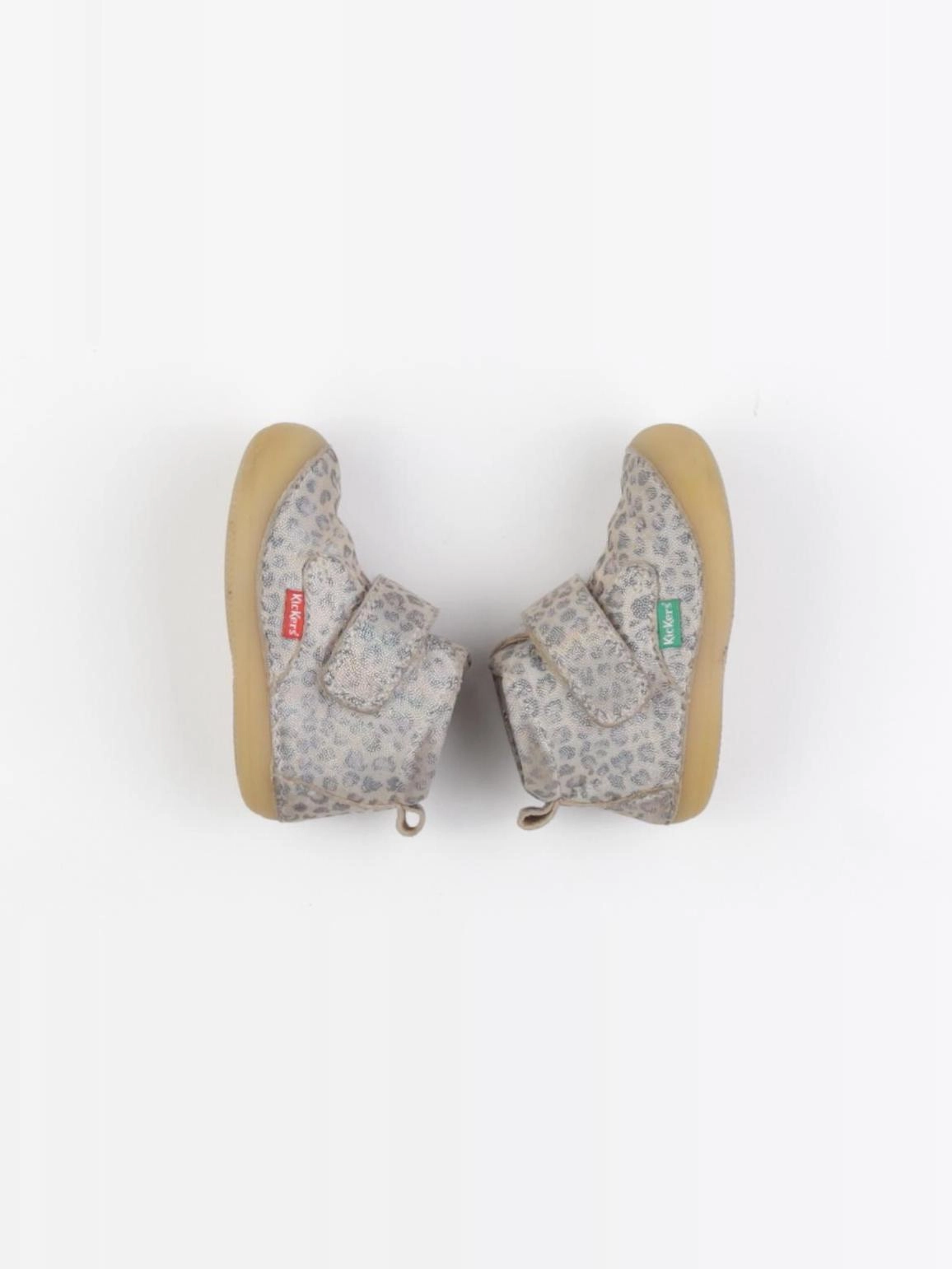 Kickers - bottillons bronze, argent - pointure 19