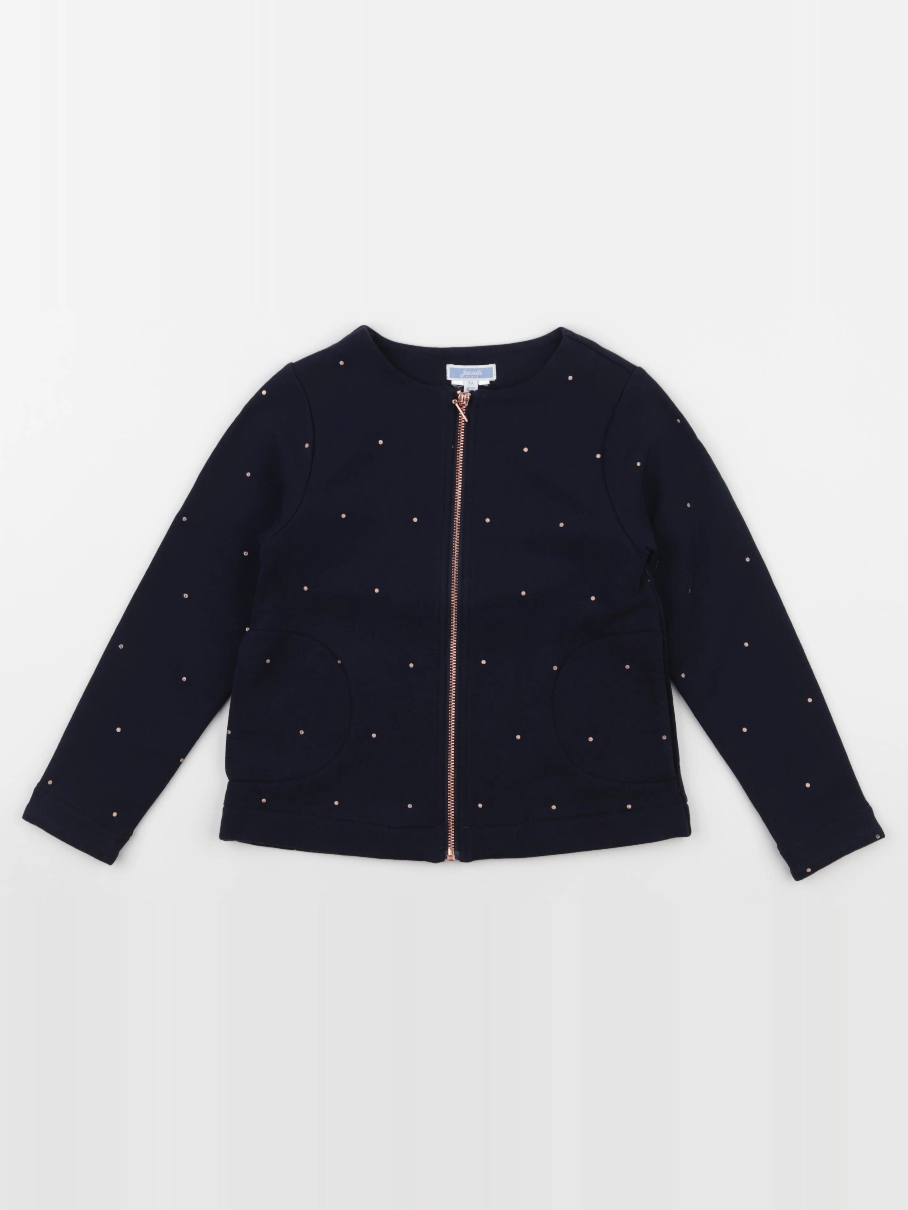 Jacadi - veste bleu, bronze - 6 ans