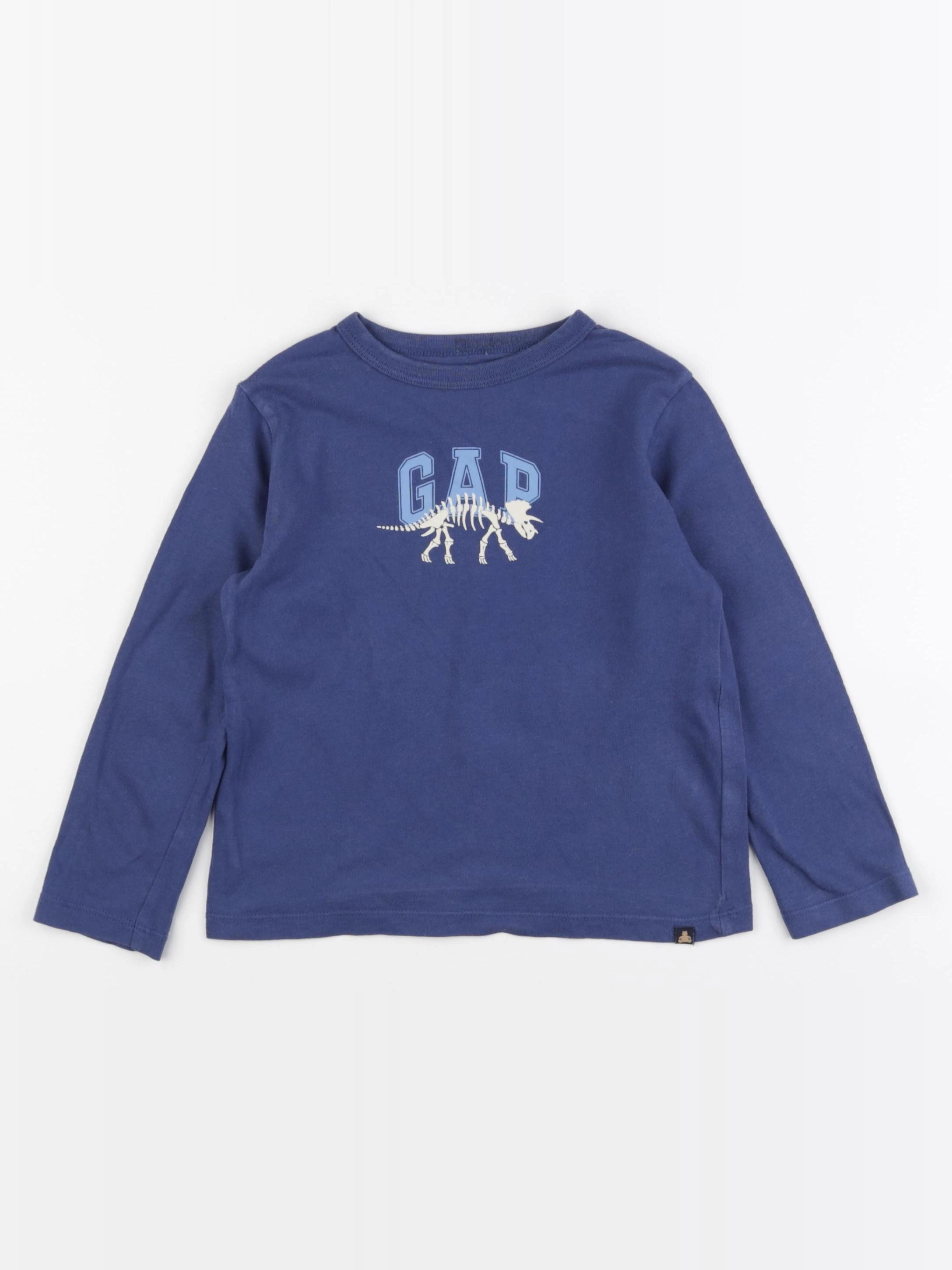 GAP - tee-shirt bleu - 4 ans