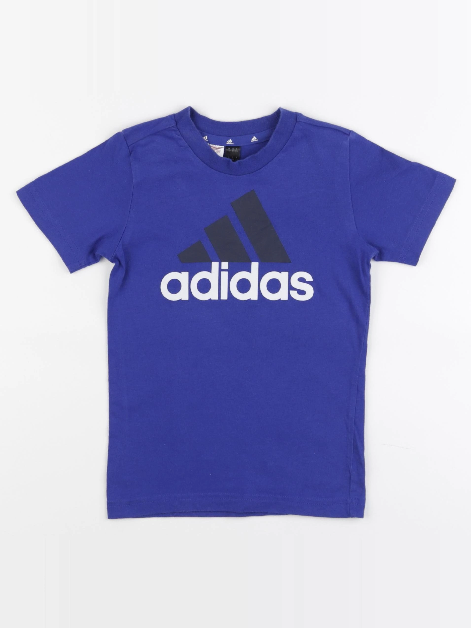 Adidas - tee-shirt bleu - 4/5 ans
