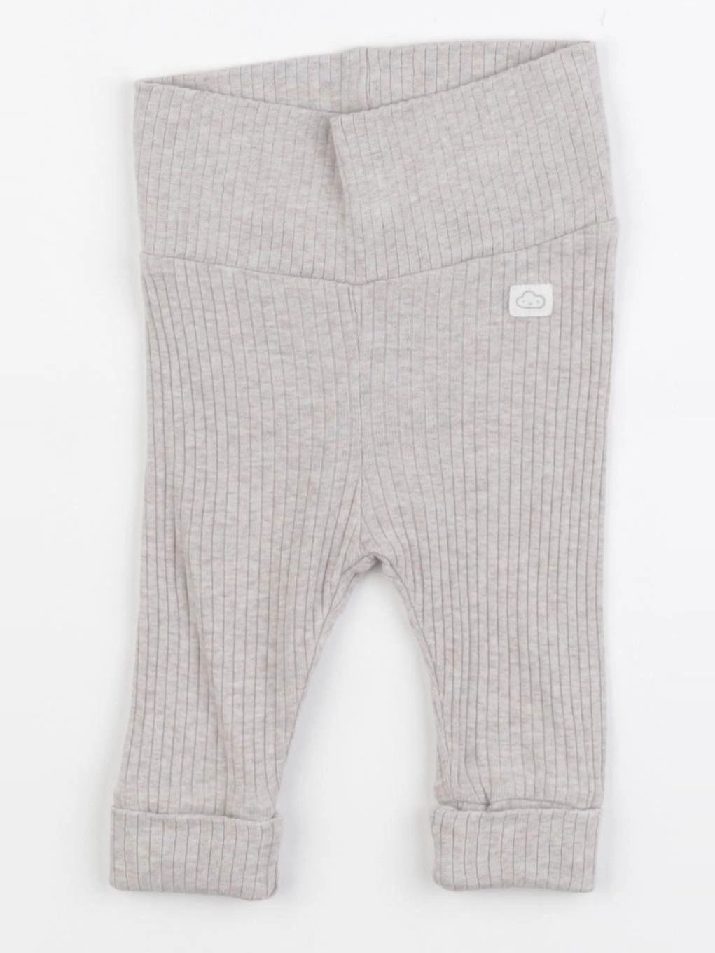 H&M - legging marron - 1/2 mois